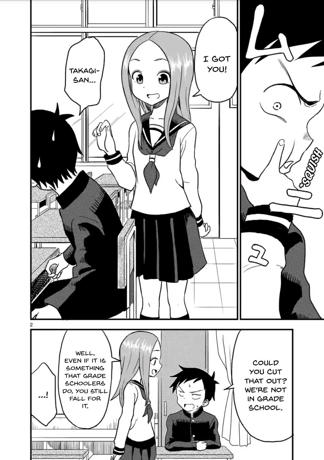 Karakai Jouzu no (Moto) Takagi-san Chapter 18 page 2 - Chapter 18