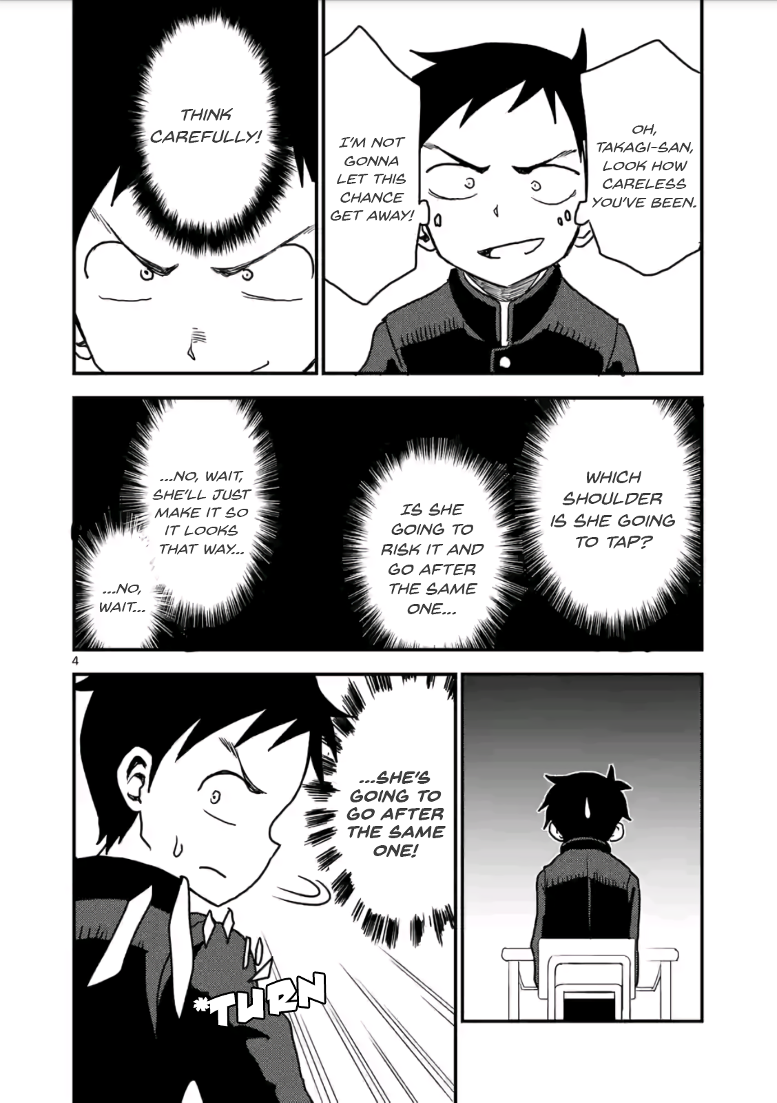 Karakai Jouzu no (Moto) Takagi-san Chapter 18 page 4 - Chapter 18