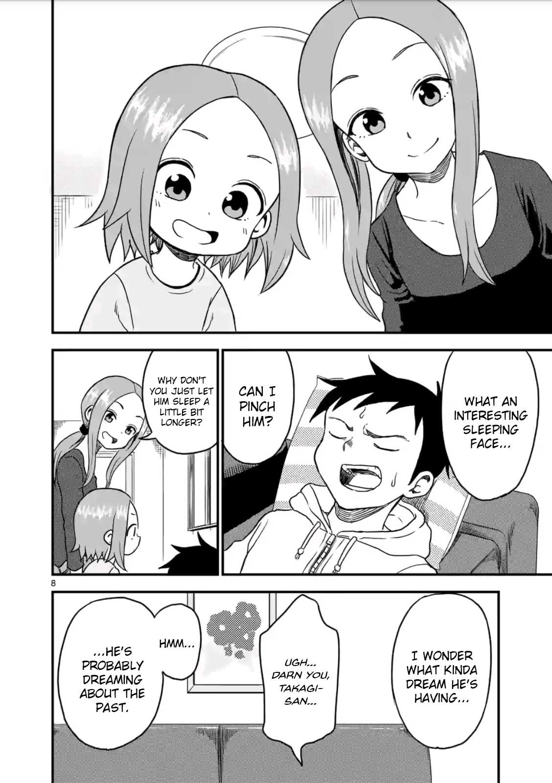 Karakai Jouzu no (Moto) Takagi-san Chapter 18 page 8 - Chapter 18