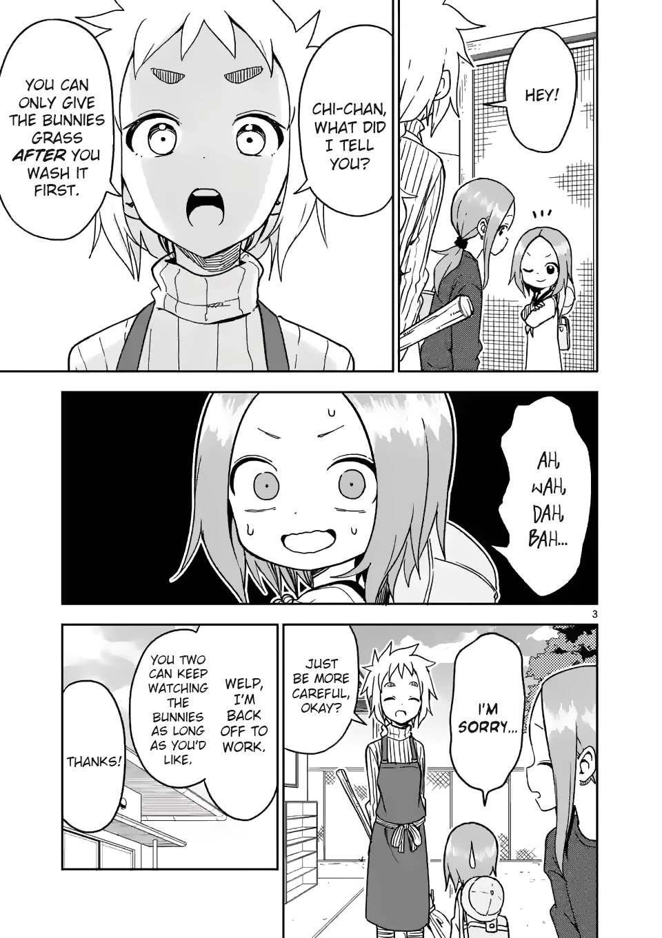 Karakai Jouzu no (Moto) Takagi-san Chapter 180 page 3 - Chapter 180