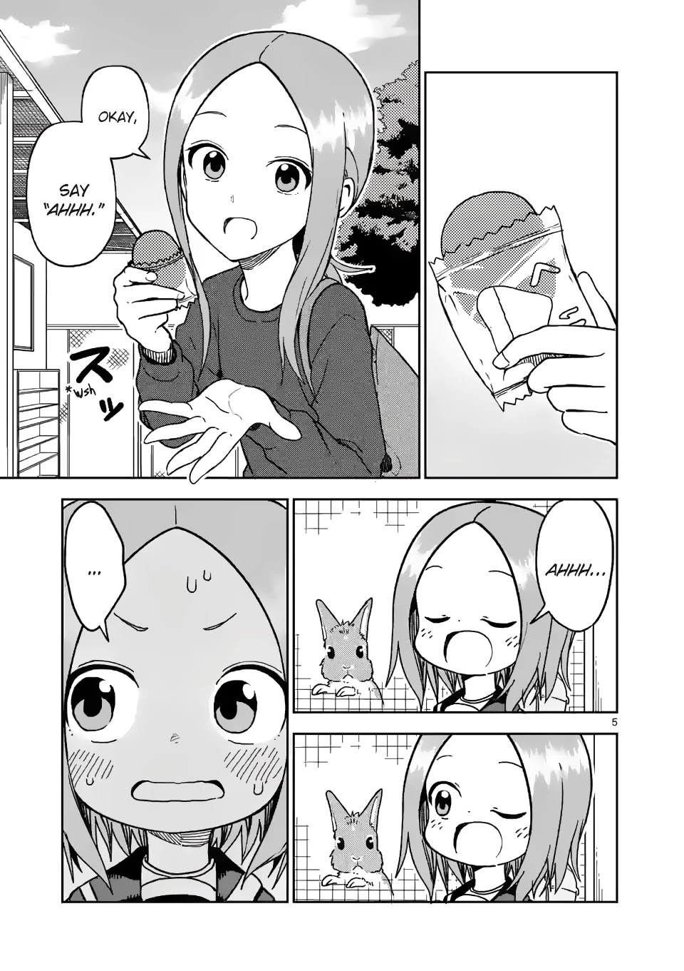 Karakai Jouzu no (Moto) Takagi-san Chapter 180 page 5 - Chapter 180