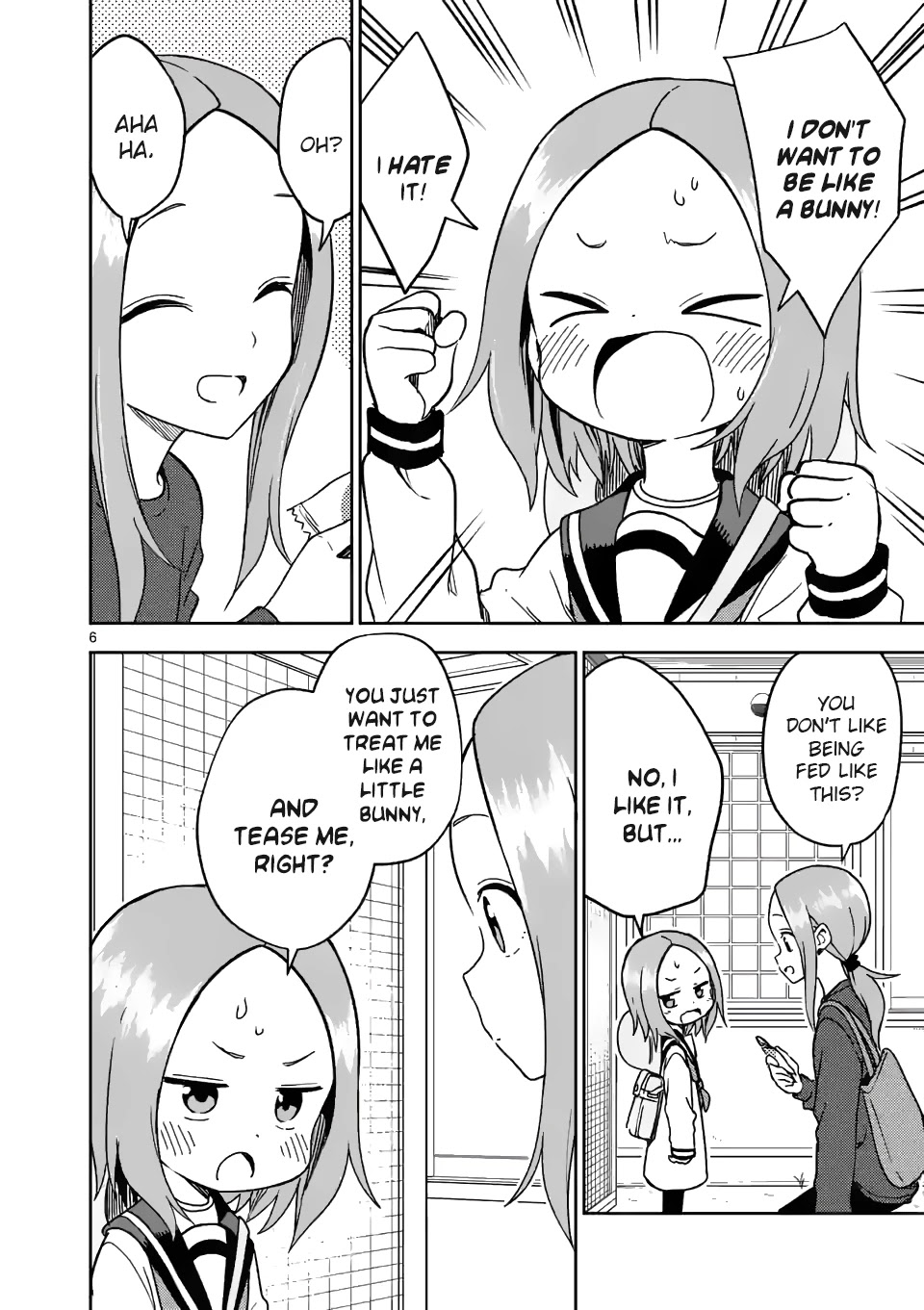 Karakai Jouzu no (Moto) Takagi-san Chapter 180 page 6 - Chapter 180
