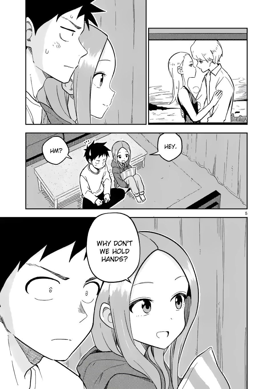 Karakai Jouzu no (Moto) Takagi-san Chapter 181 page 5 - Chapter 181