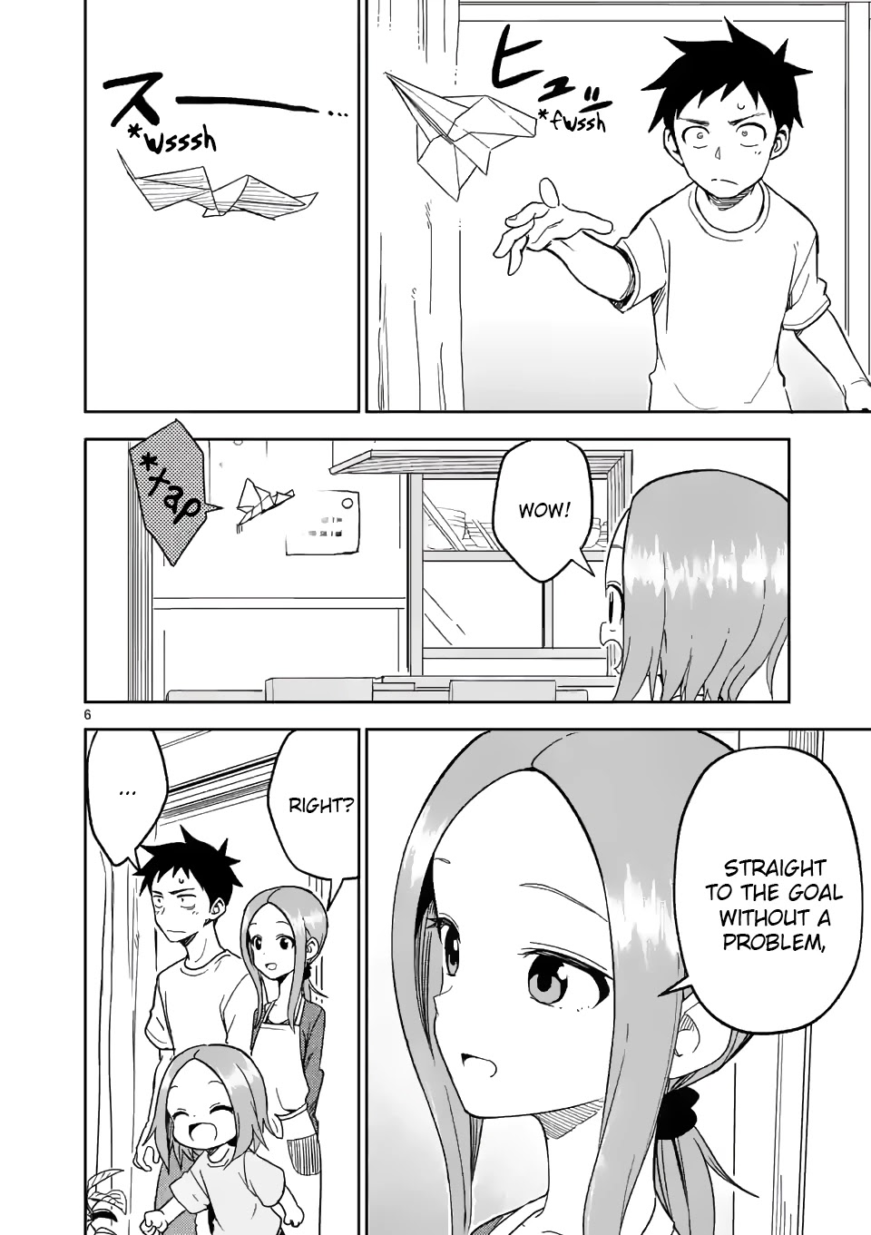 Karakai Jouzu no (Moto) Takagi-san Chapter 182 page 6 - Chapter 182