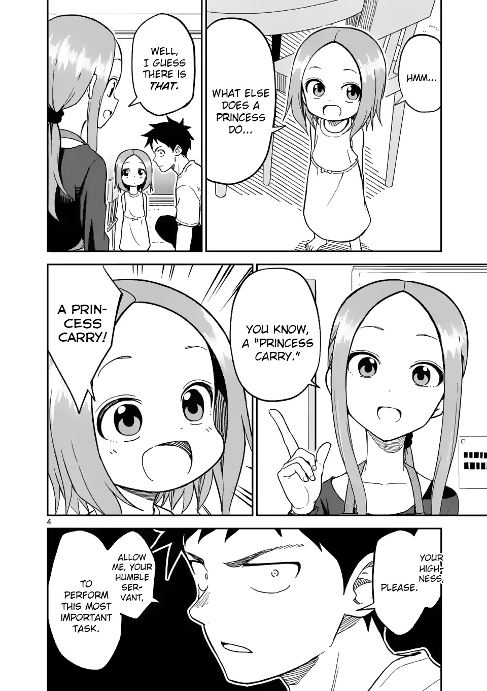Karakai Jouzu no (Moto) Takagi-san Chapter 183 page 4 - Chapter 183
