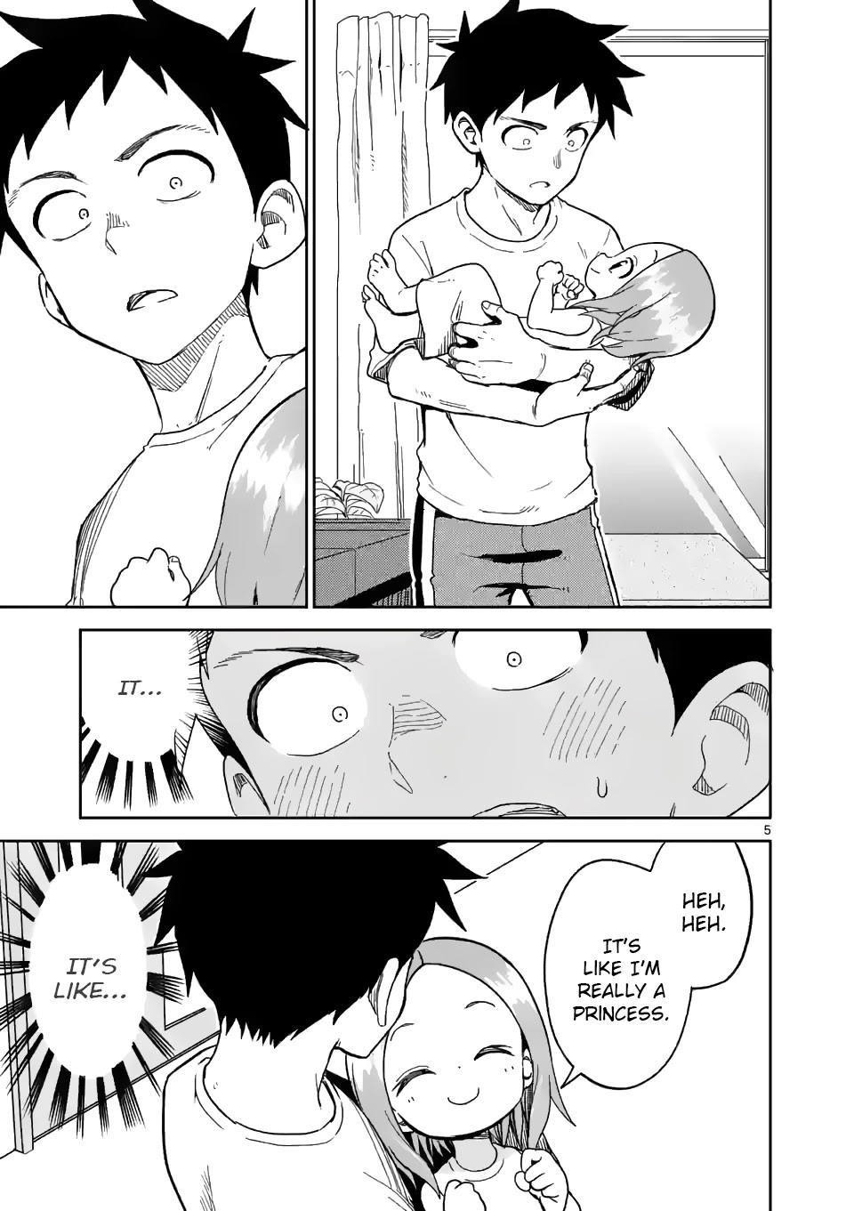 Karakai Jouzu no (Moto) Takagi-san Chapter 183 page 5 - Chapter 183