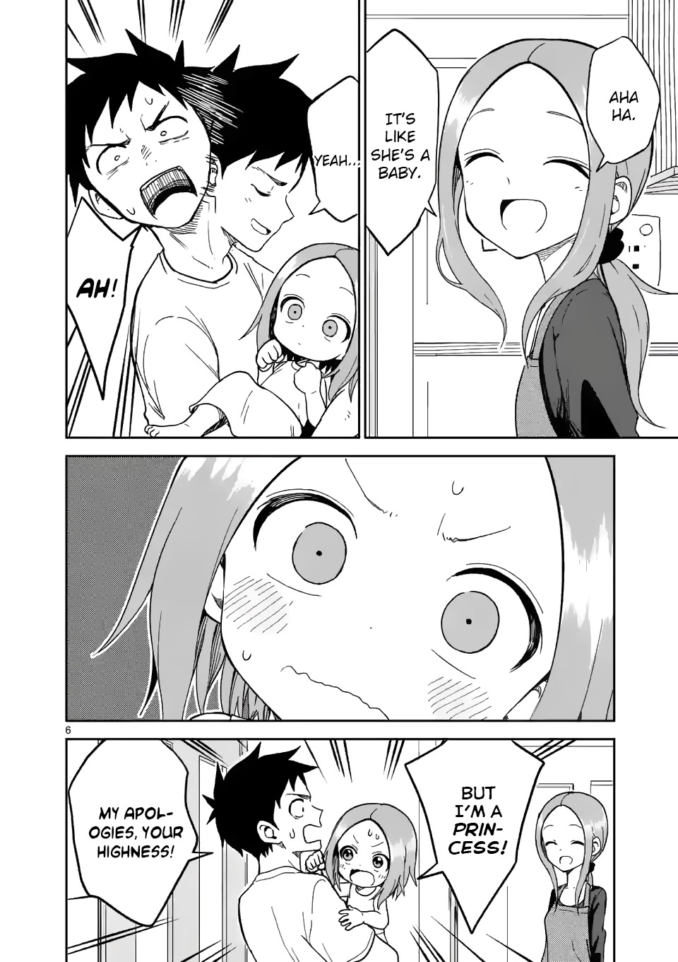 Karakai Jouzu no (Moto) Takagi-san Chapter 183 page 6 - Chapter 183