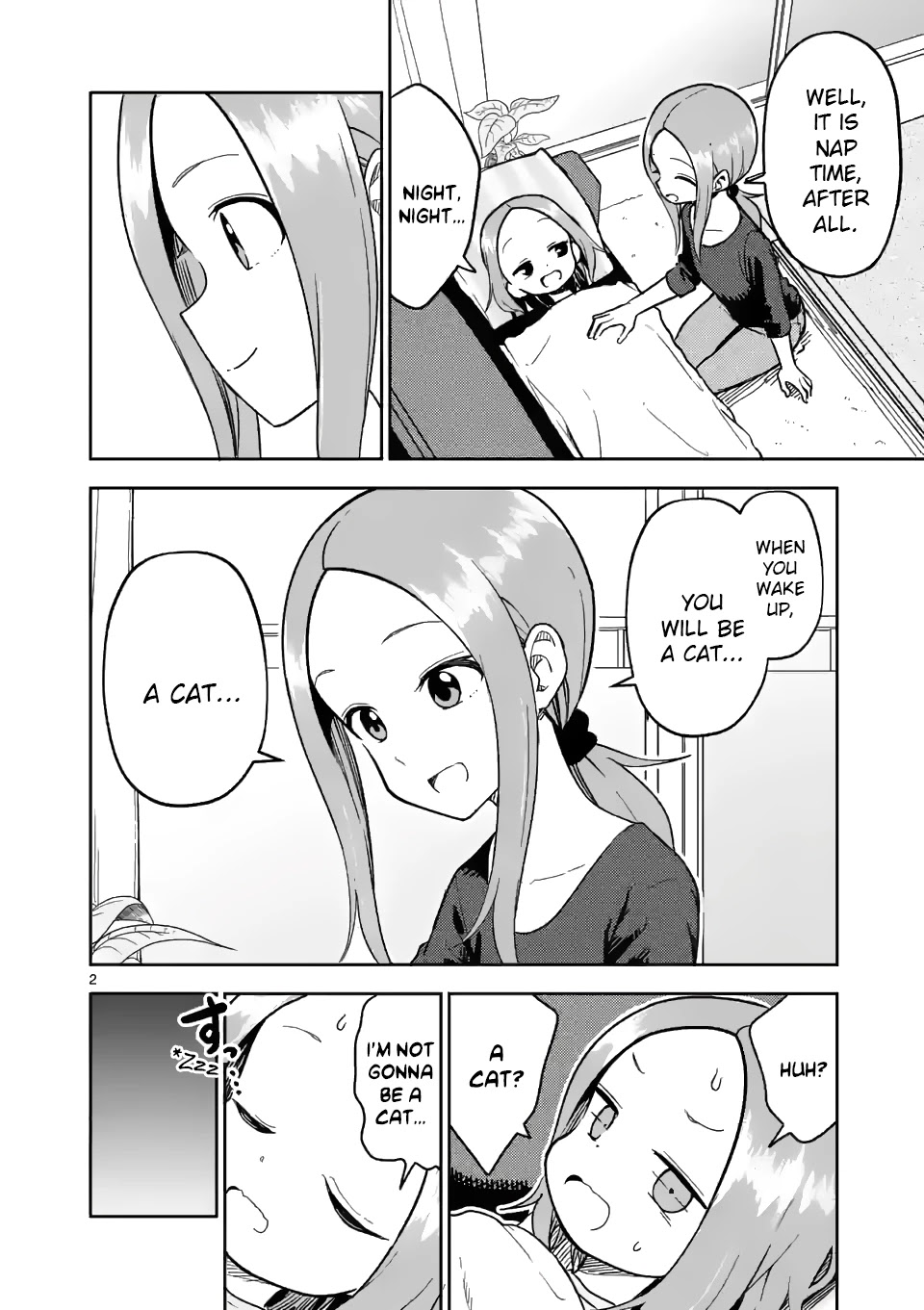 Karakai Jouzu no (Moto) Takagi-san Chapter 184 page 2 - Chapter 184