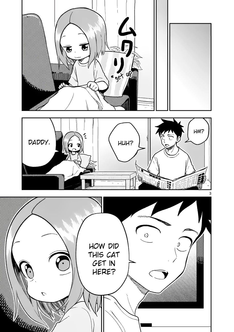 Karakai Jouzu no (Moto) Takagi-san Chapter 184 page 3 - Chapter 184