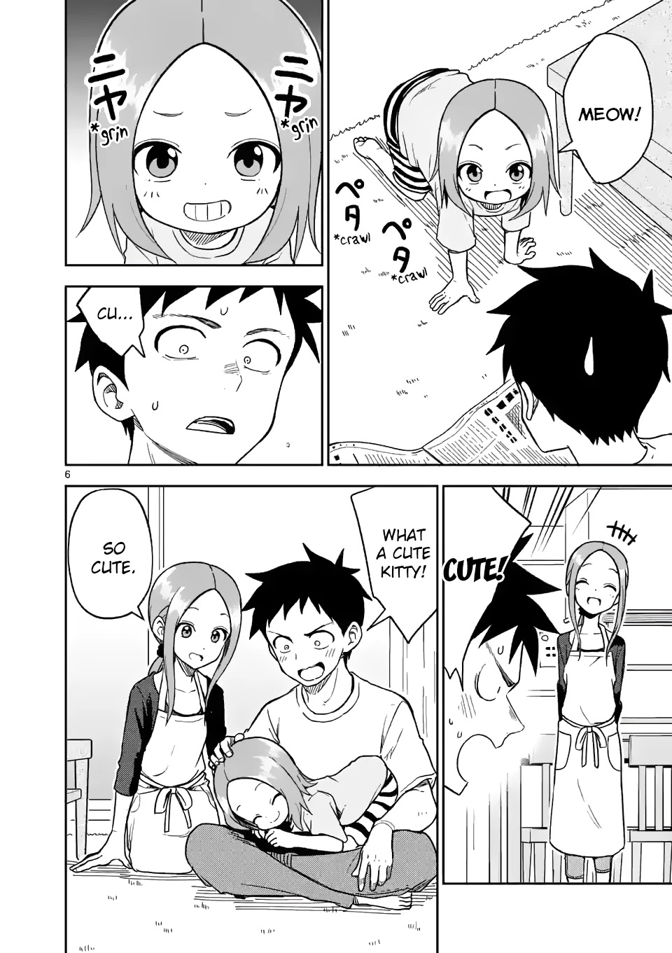Karakai Jouzu no (Moto) Takagi-san Chapter 184 page 6 - Chapter 184