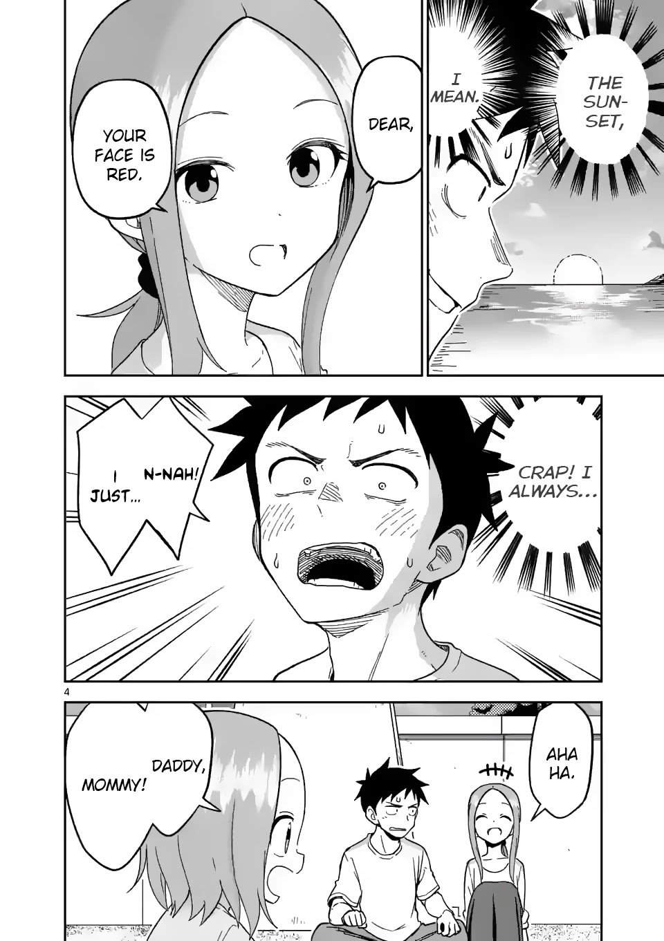 Karakai Jouzu no (Moto) Takagi-san Chapter 185 page 4 - Chapter 185