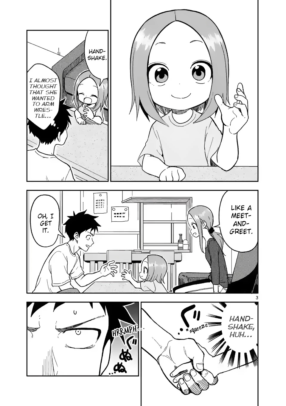 Karakai Jouzu no (Moto) Takagi-san Chapter 186 page 3 - Chapter 186