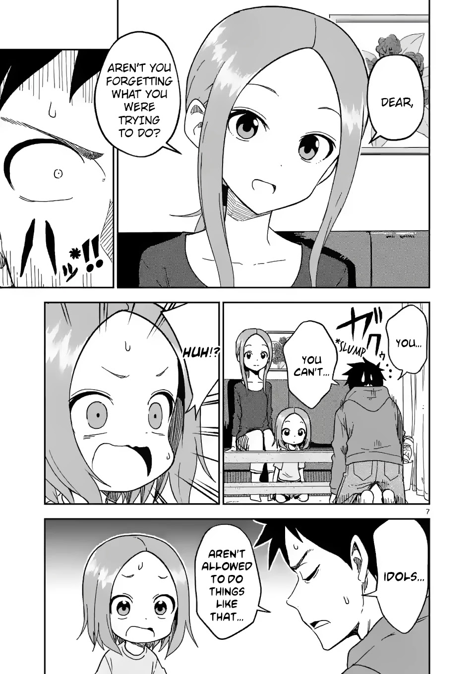 Karakai Jouzu no (Moto) Takagi-san Chapter 186 page 7 - Chapter 186