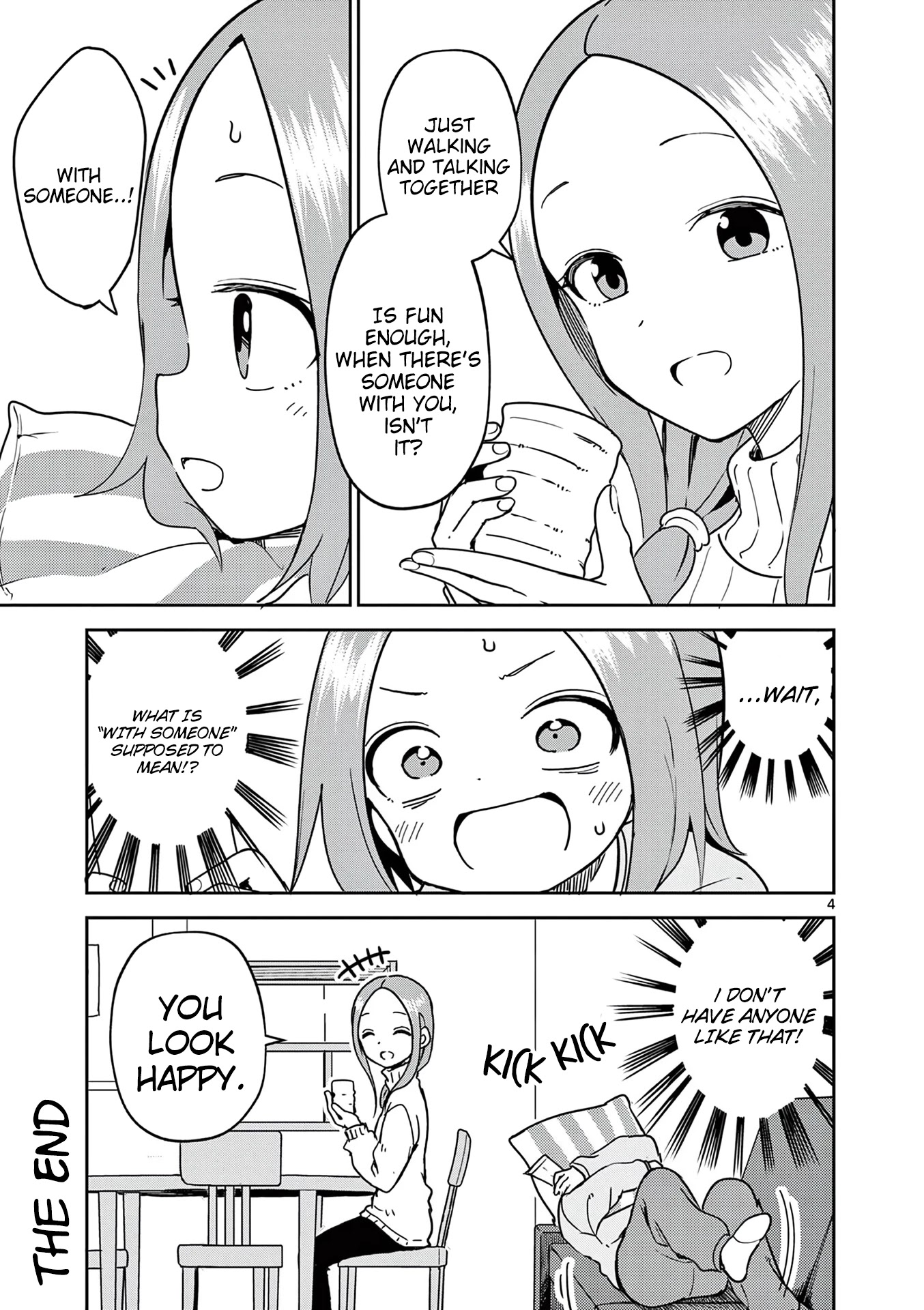Karakai Jouzu no (Moto) Takagi-san Chapter 188.5 page 4 - Chapter 188.5