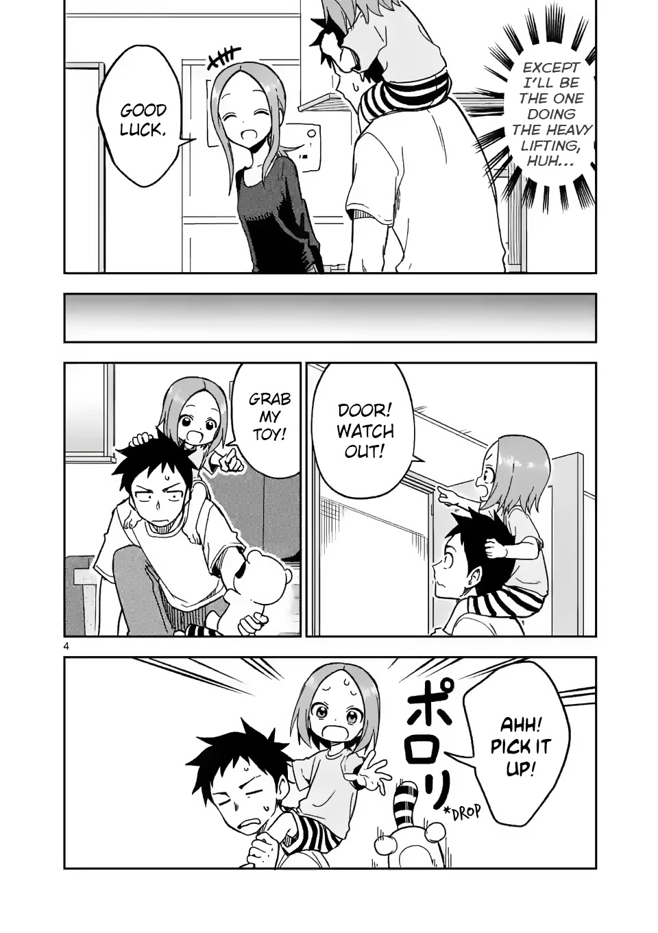 Karakai Jouzu no (Moto) Takagi-san Chapter 188 page 4 - Chapter 188