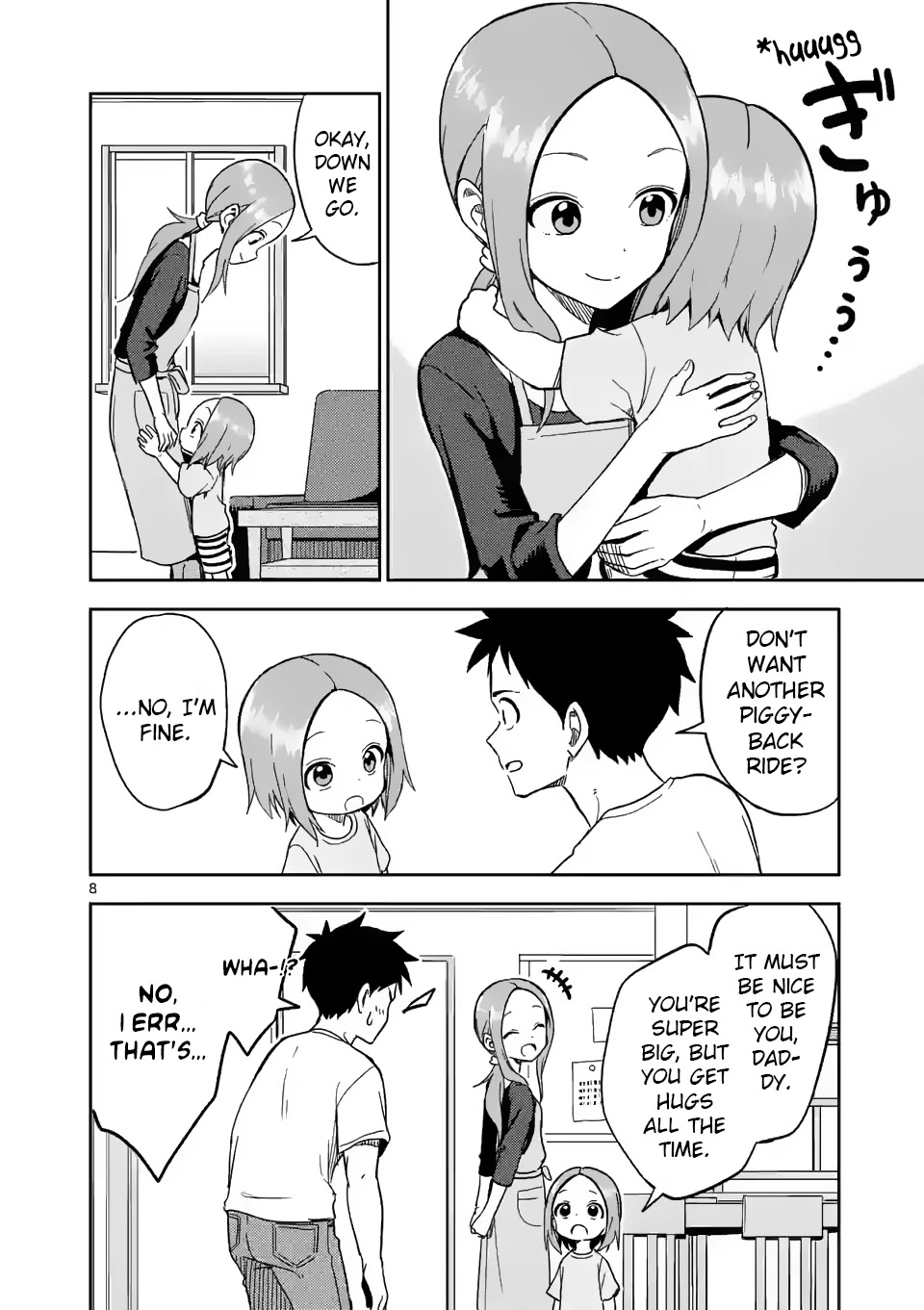 Karakai Jouzu no (Moto) Takagi-san Chapter 188 page 8 - Chapter 188