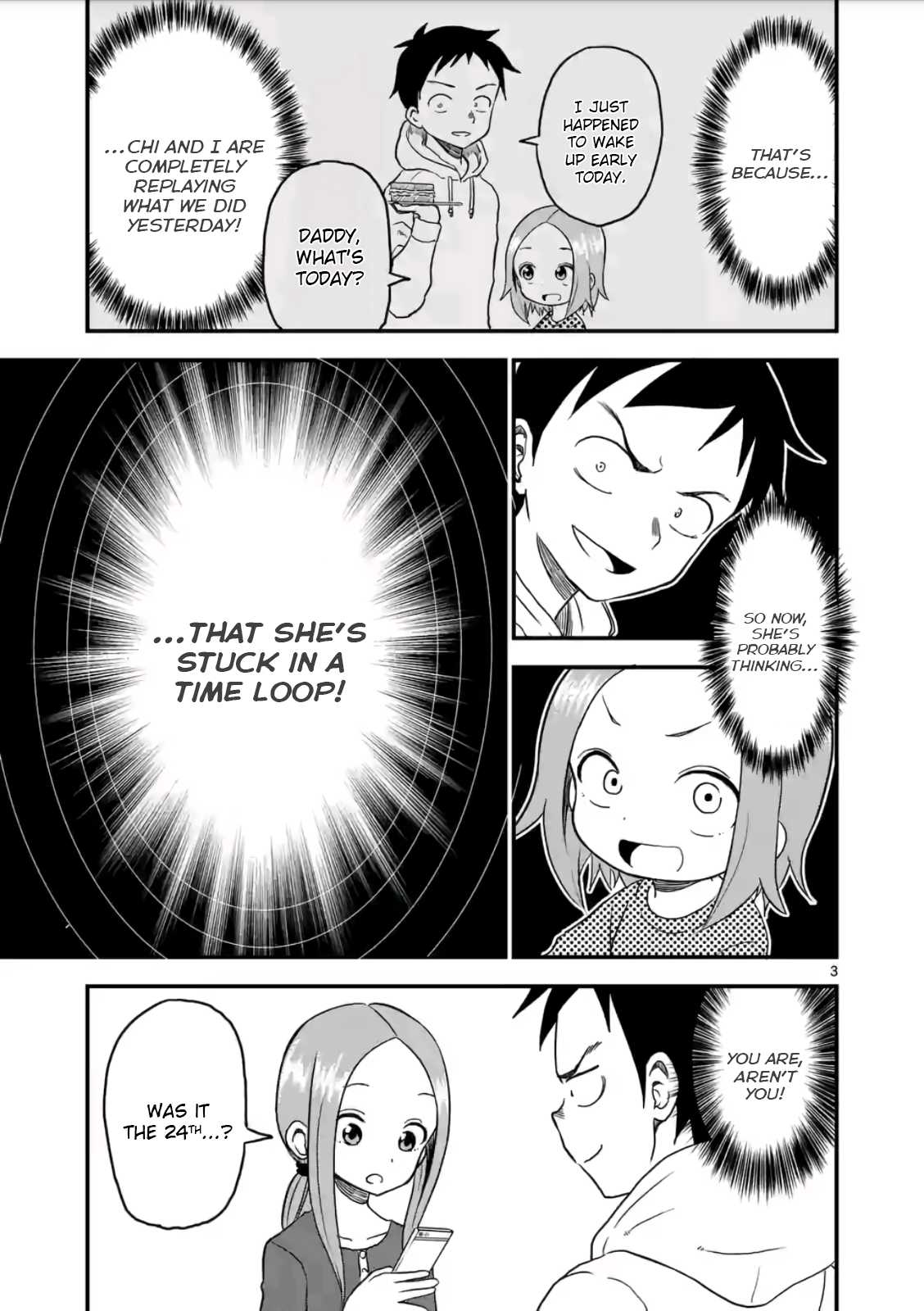 Karakai Jouzu no (Moto) Takagi-san Chapter 19 page 3 - Chapter 19