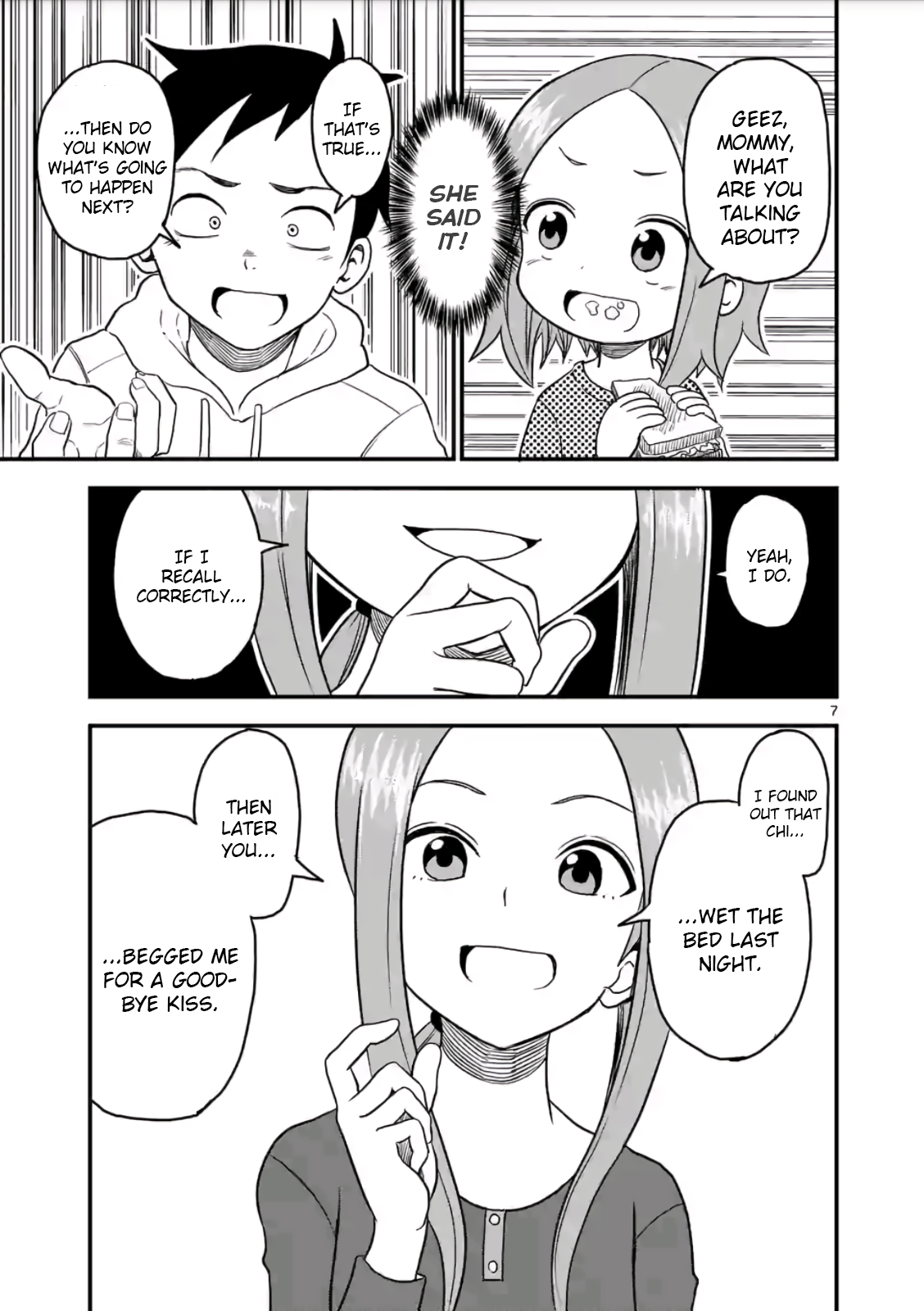 Karakai Jouzu no (Moto) Takagi-san Chapter 19 page 7 - Chapter 19