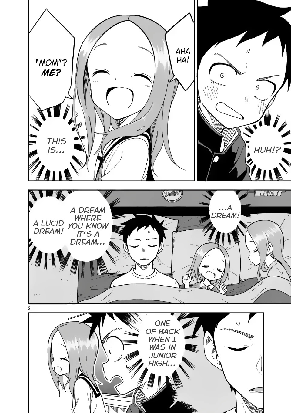 Karakai Jouzu no (Moto) Takagi-san Chapter 190 page 2 - Chapter 190