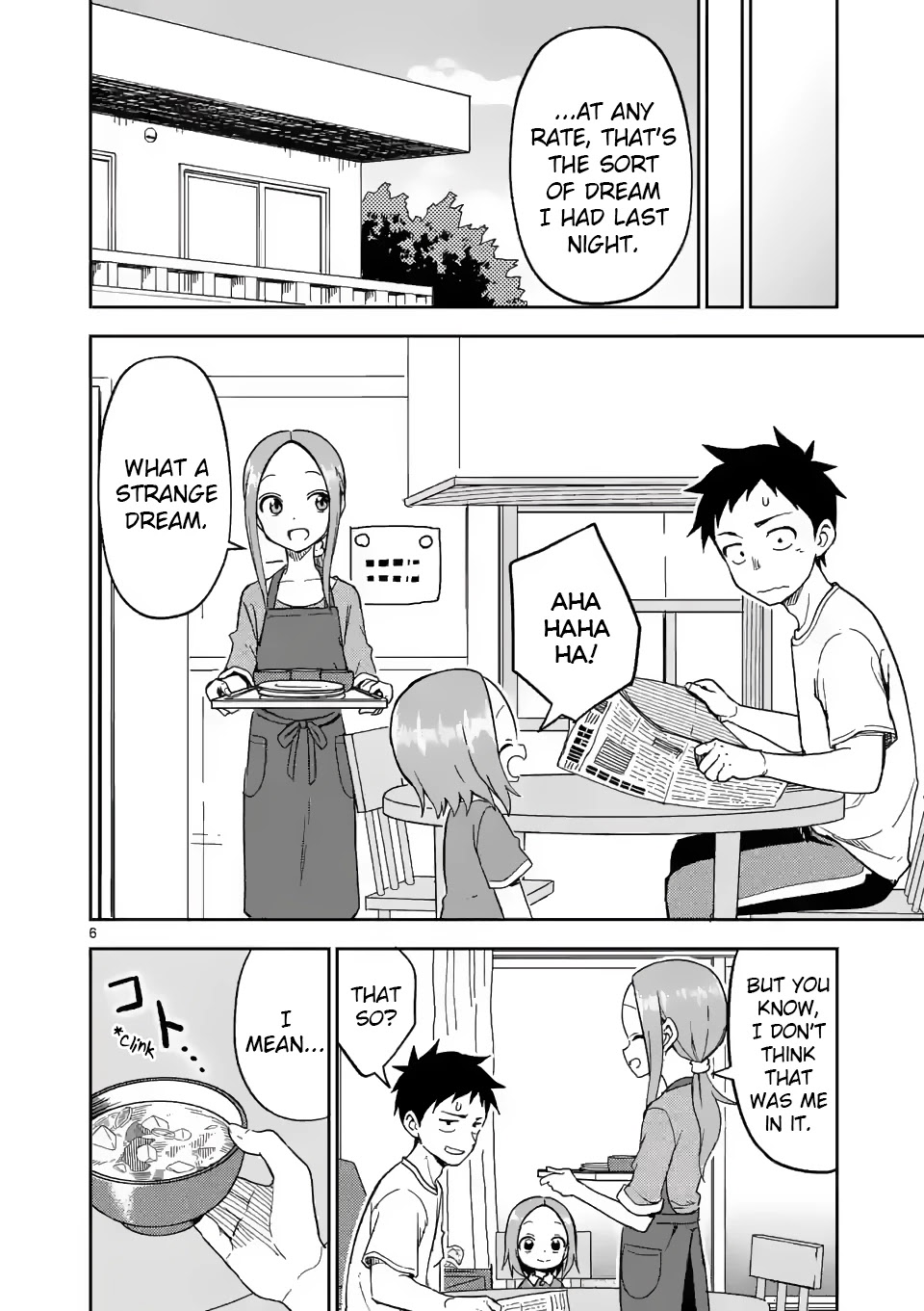 Karakai Jouzu no (Moto) Takagi-san Chapter 190 page 6 - Chapter 190