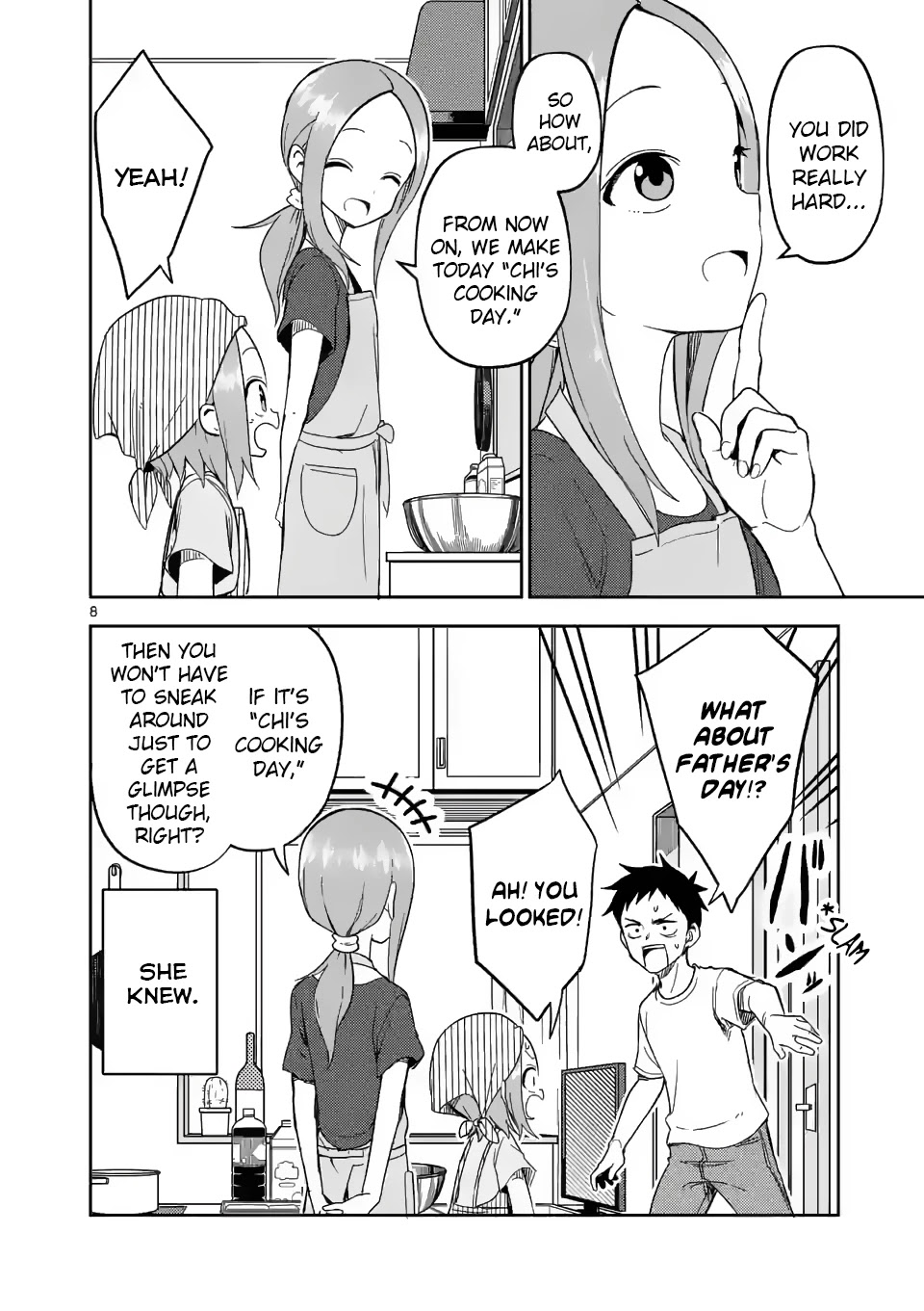 Karakai Jouzu no (Moto) Takagi-san Chapter 191 page 8 - Chapter 191
