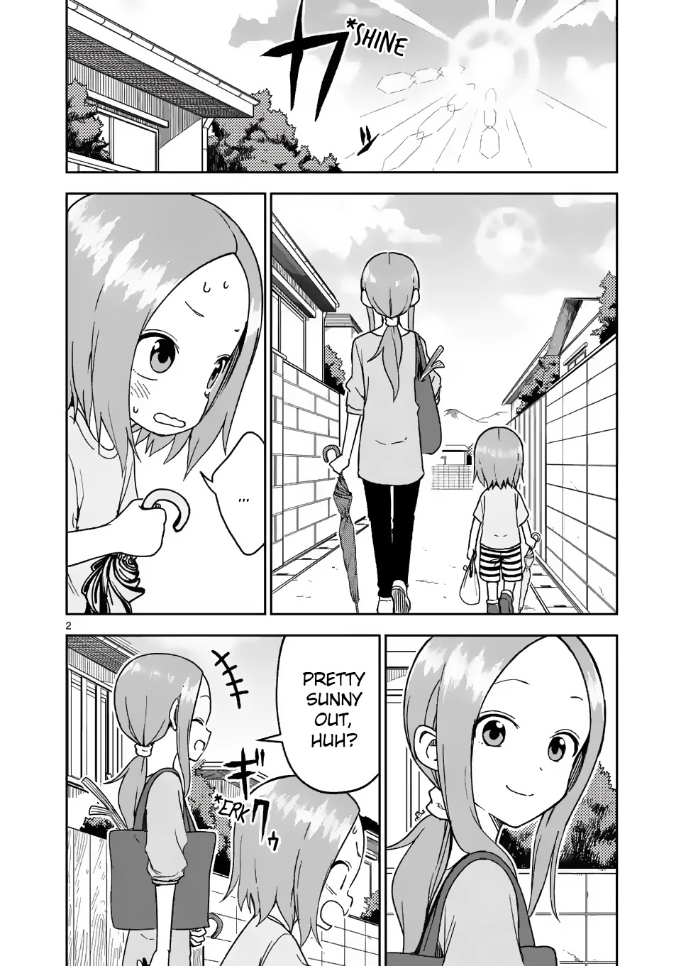 Karakai Jouzu no (Moto) Takagi-san Chapter 192 page 2 - Chapter 192