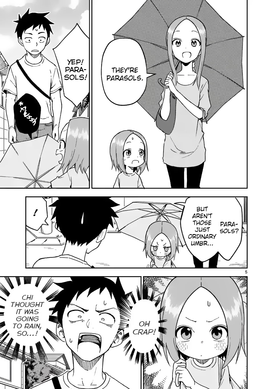 Karakai Jouzu no (Moto) Takagi-san Chapter 192 page 5 - Chapter 192