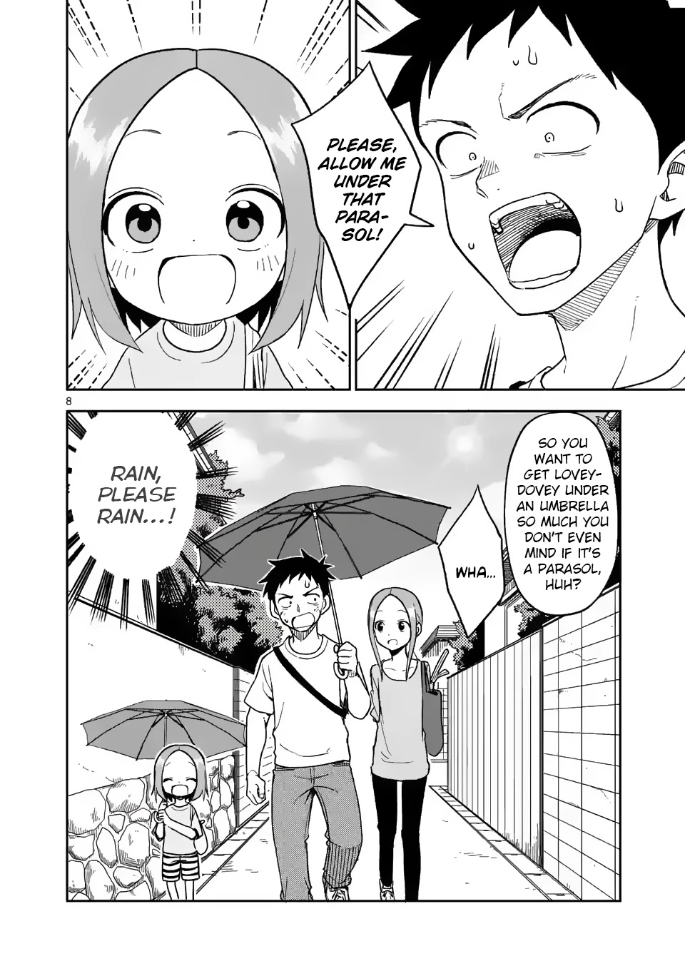 Karakai Jouzu no (Moto) Takagi-san Chapter 192 page 8 - Chapter 192