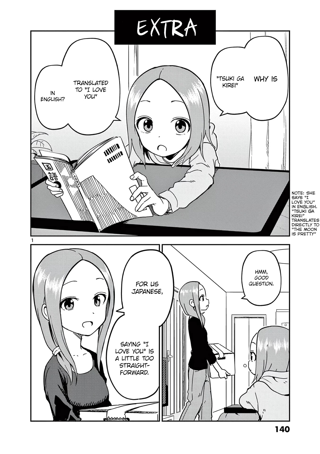 Karakai Jouzu no (Moto) Takagi-san Chapter 193.5 page 1 - Chapter 193.5