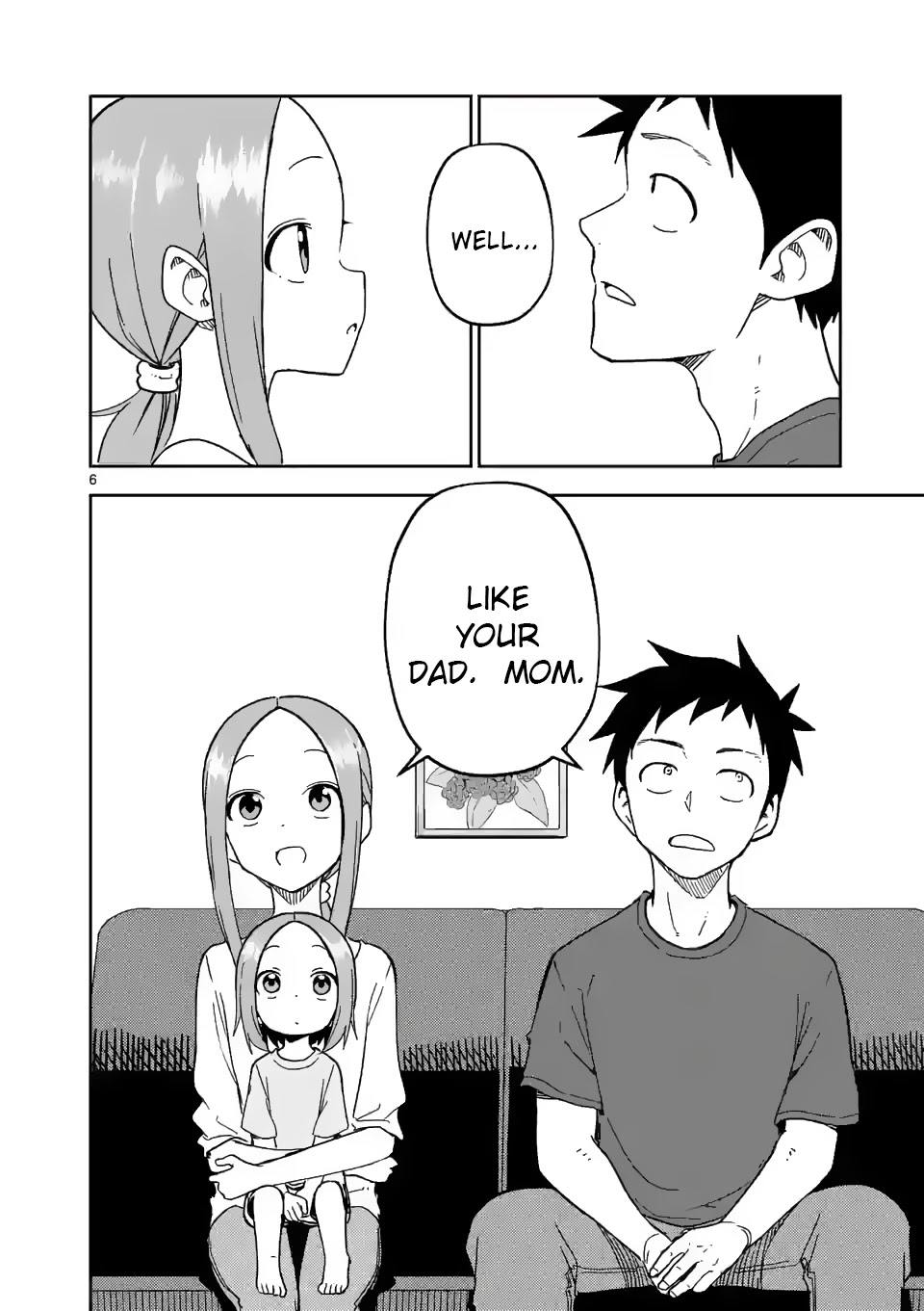 Karakai Jouzu no (Moto) Takagi-san Chapter 193 page 6 - Chapter 193