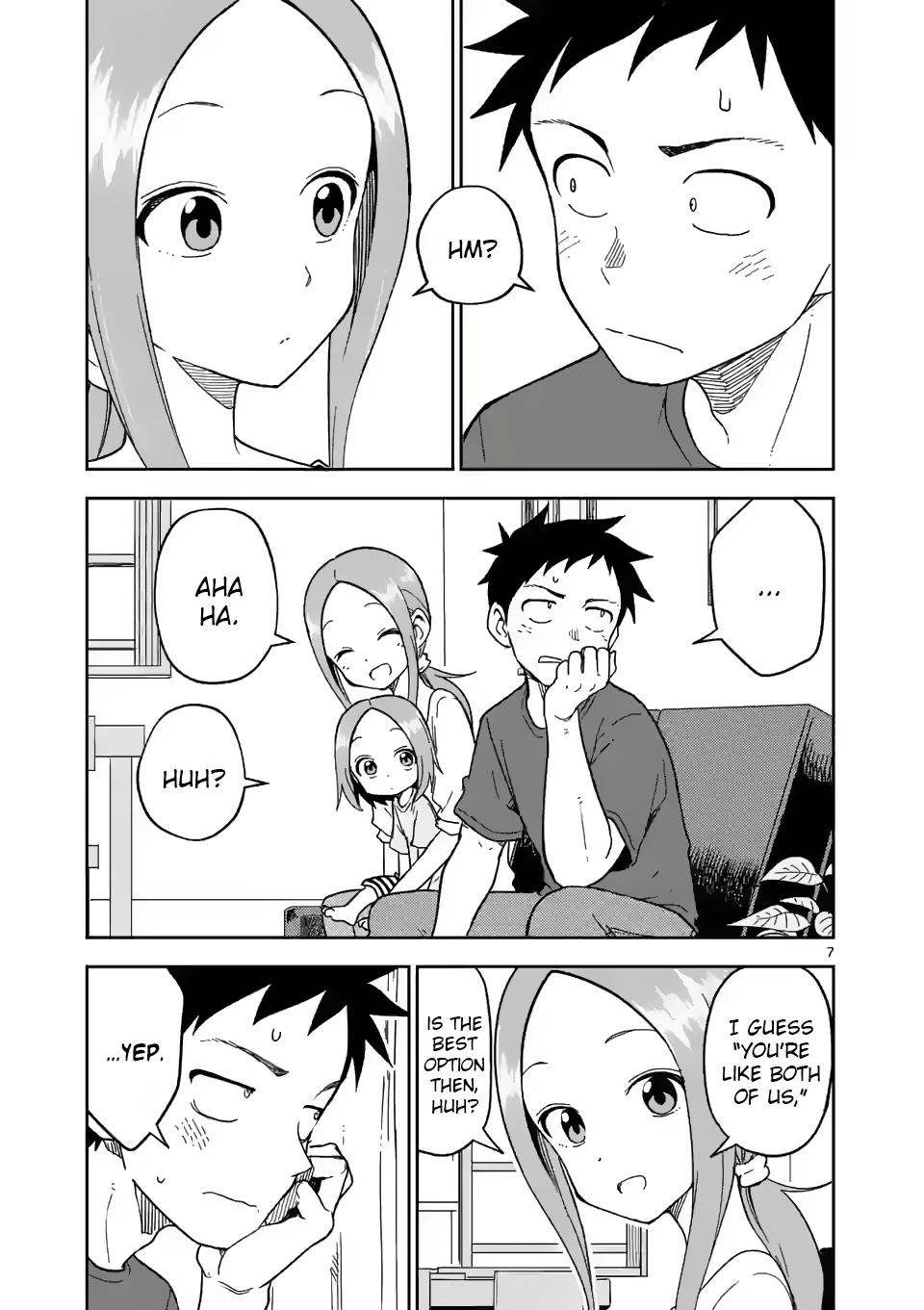 Karakai Jouzu no (Moto) Takagi-san Chapter 193 page 7 - Chapter 193