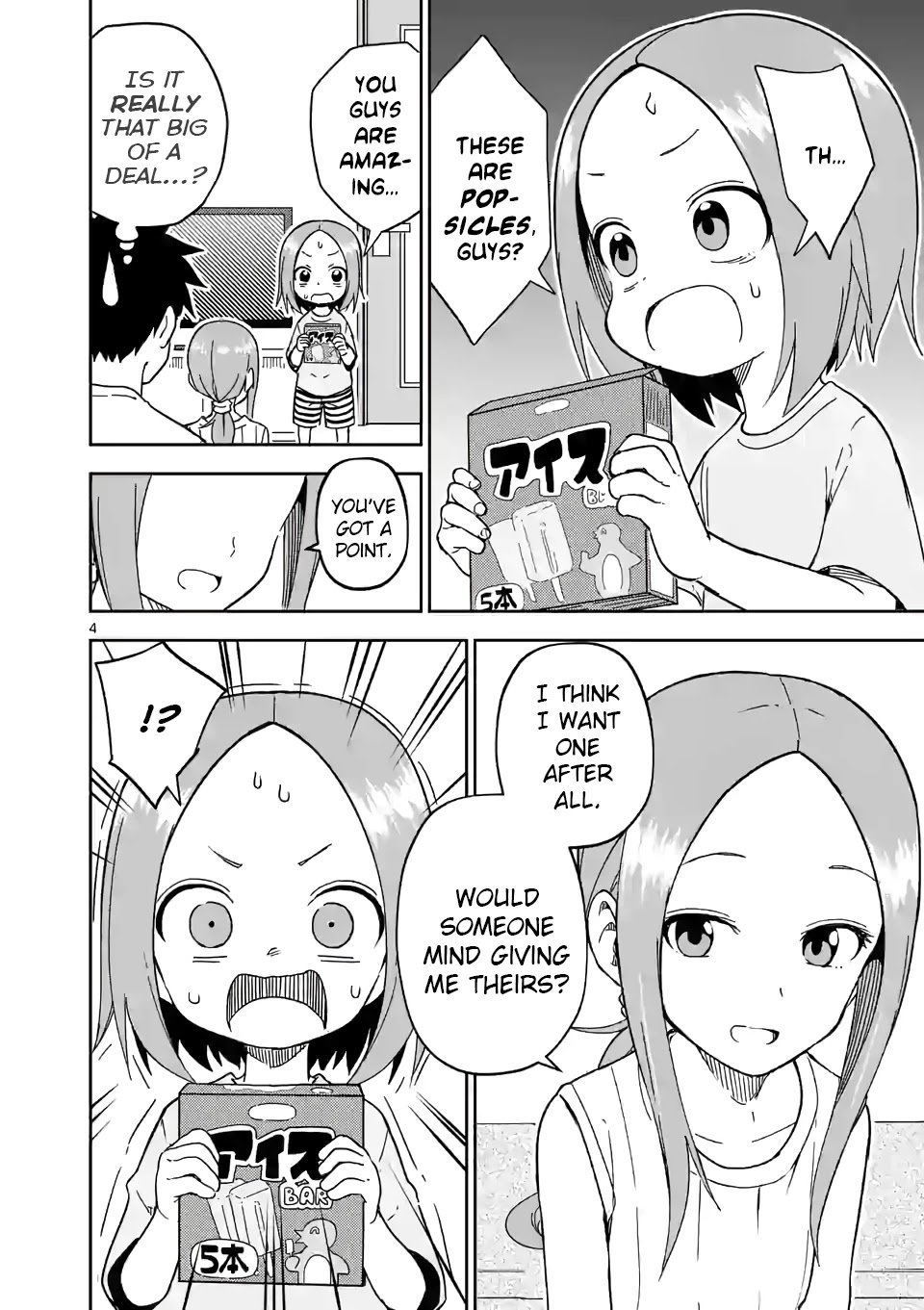 Karakai Jouzu no (Moto) Takagi-san Chapter 194 page 4 - Chapter 194