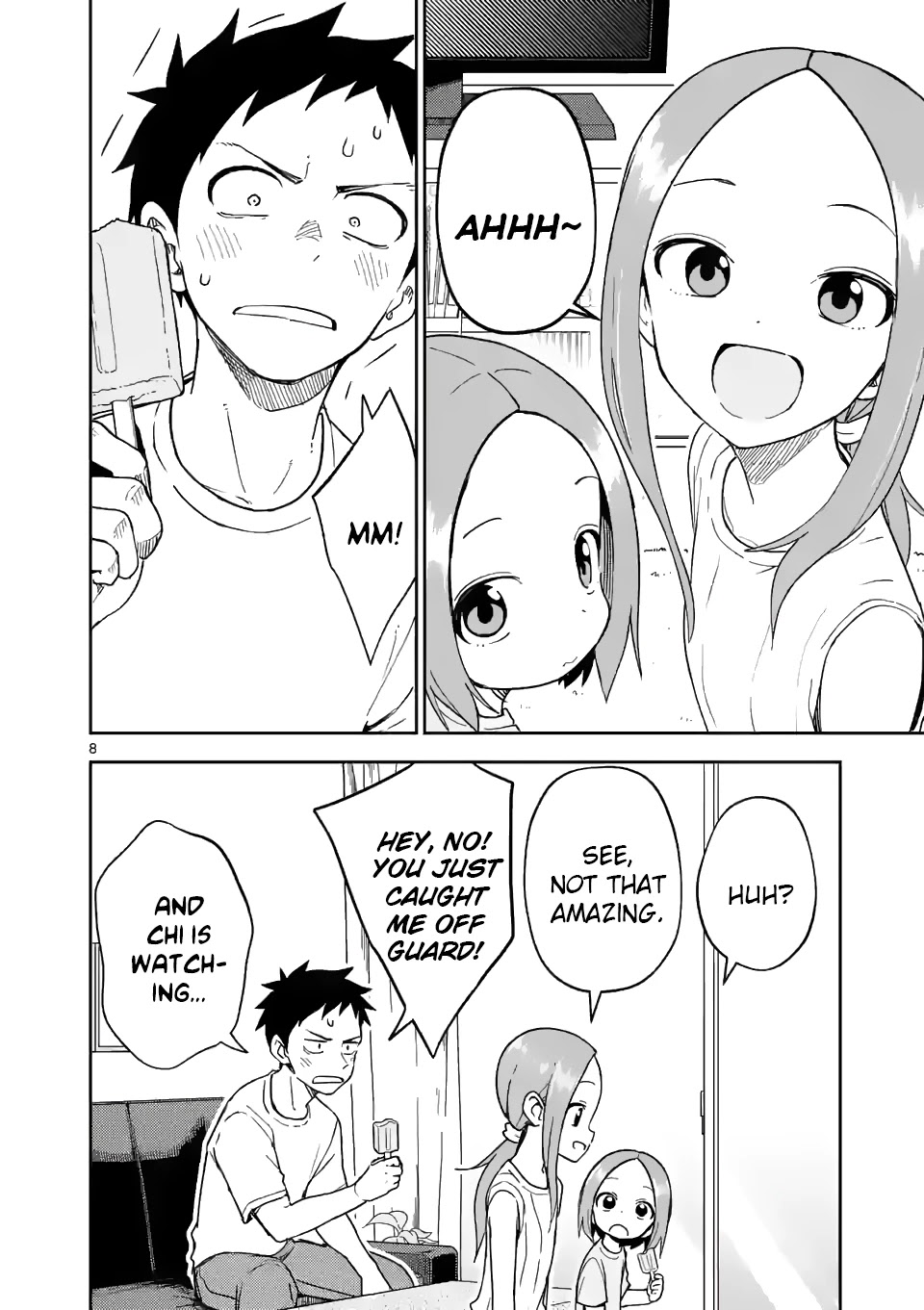 Karakai Jouzu no (Moto) Takagi-san Chapter 194 page 8 - Chapter 194