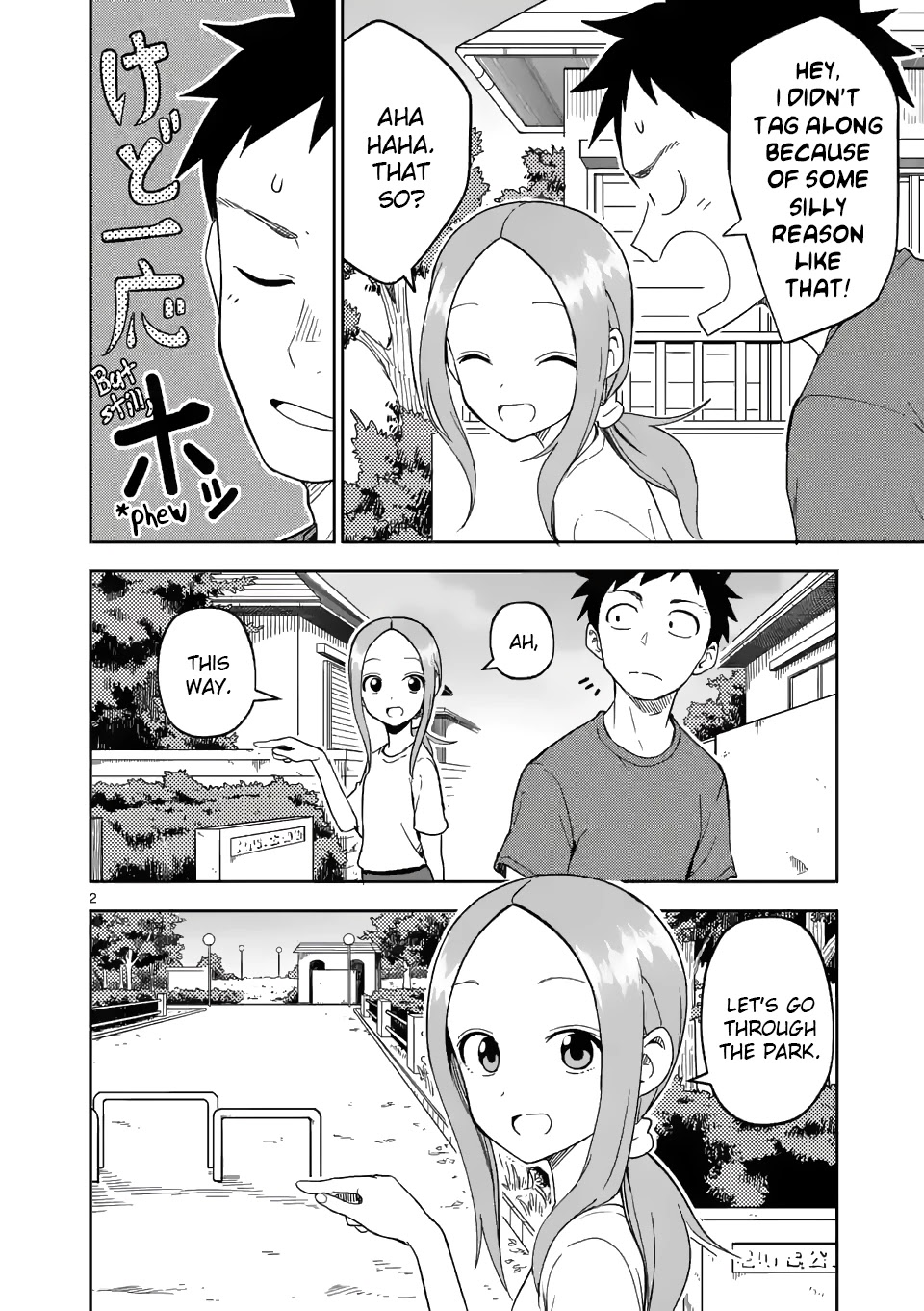 Karakai Jouzu no (Moto) Takagi-san Chapter 195 page 2 - Chapter 195