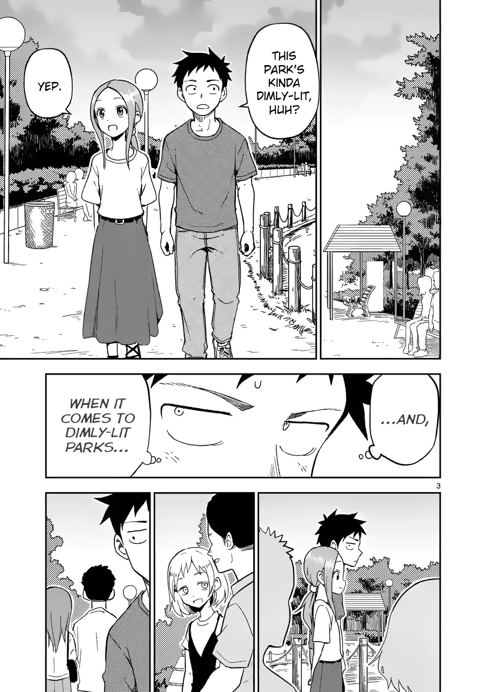 Karakai Jouzu no (Moto) Takagi-san Chapter 195 page 3 - Chapter 195