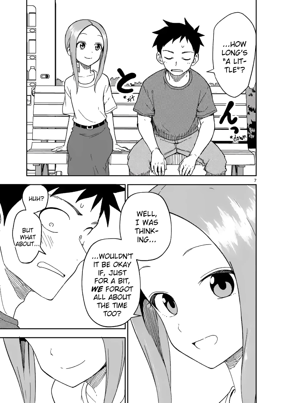 Karakai Jouzu no (Moto) Takagi-san Chapter 195 page 7 - Chapter 195