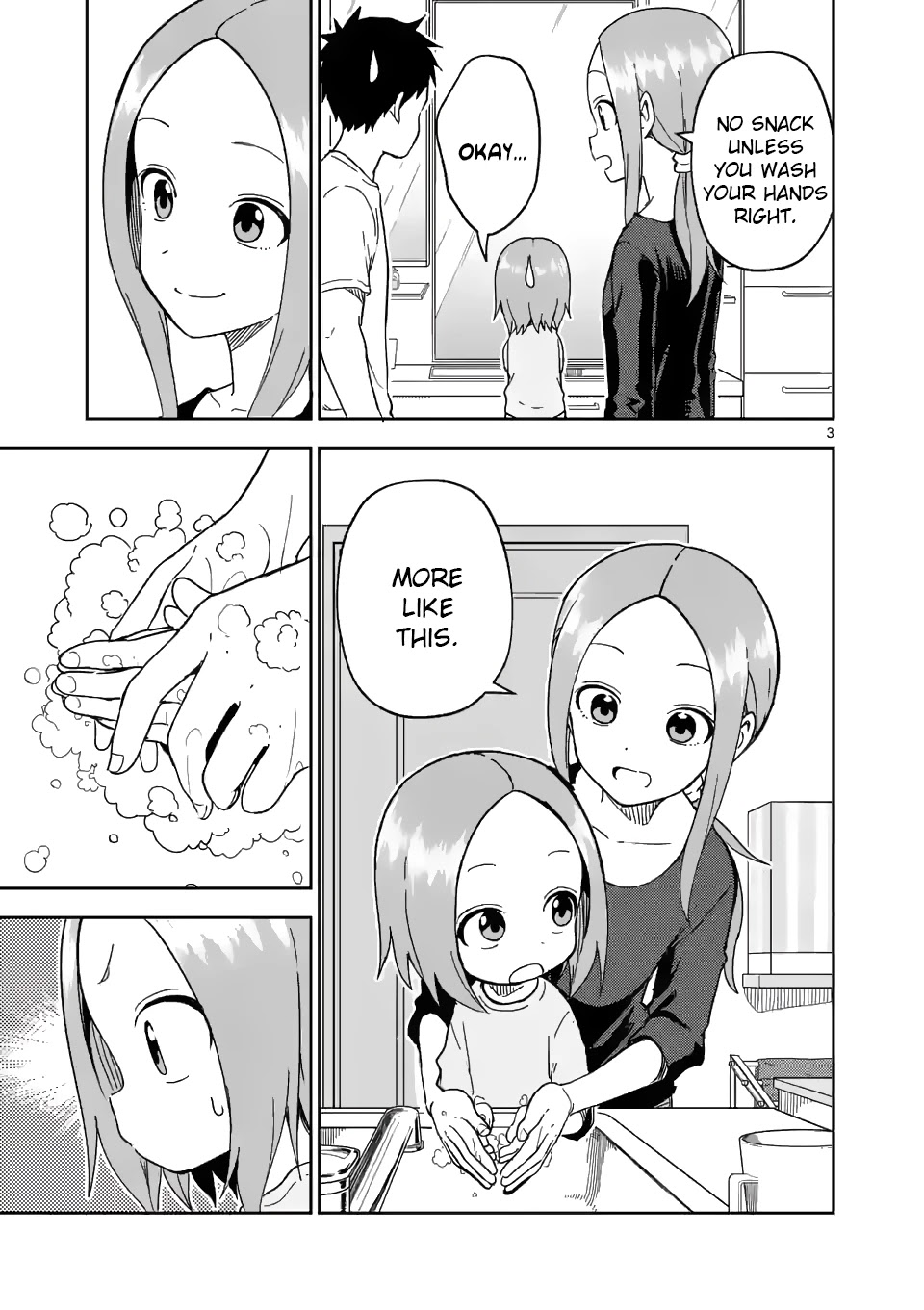 Karakai Jouzu no (Moto) Takagi-san Chapter 197 page 3 - Chapter 197