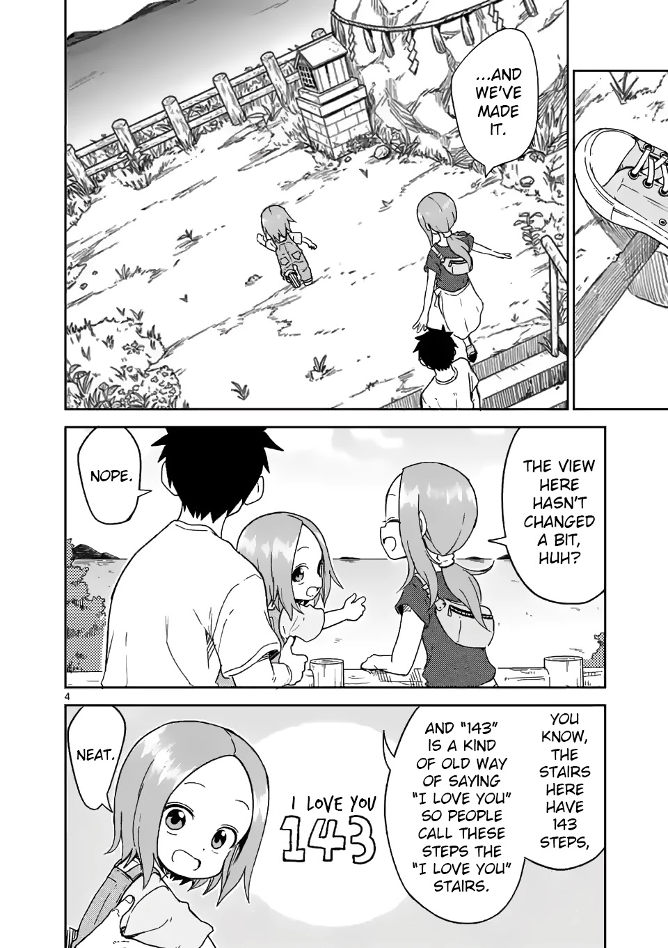 Karakai Jouzu no (Moto) Takagi-san Chapter 198 page 4 - Chapter 198