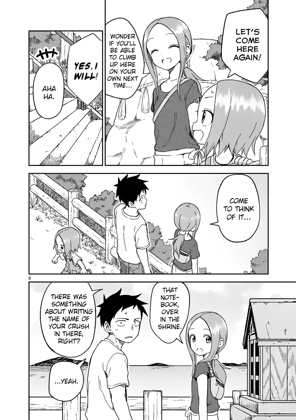 Karakai Jouzu no (Moto) Takagi-san Chapter 198 page 6 - Chapter 198