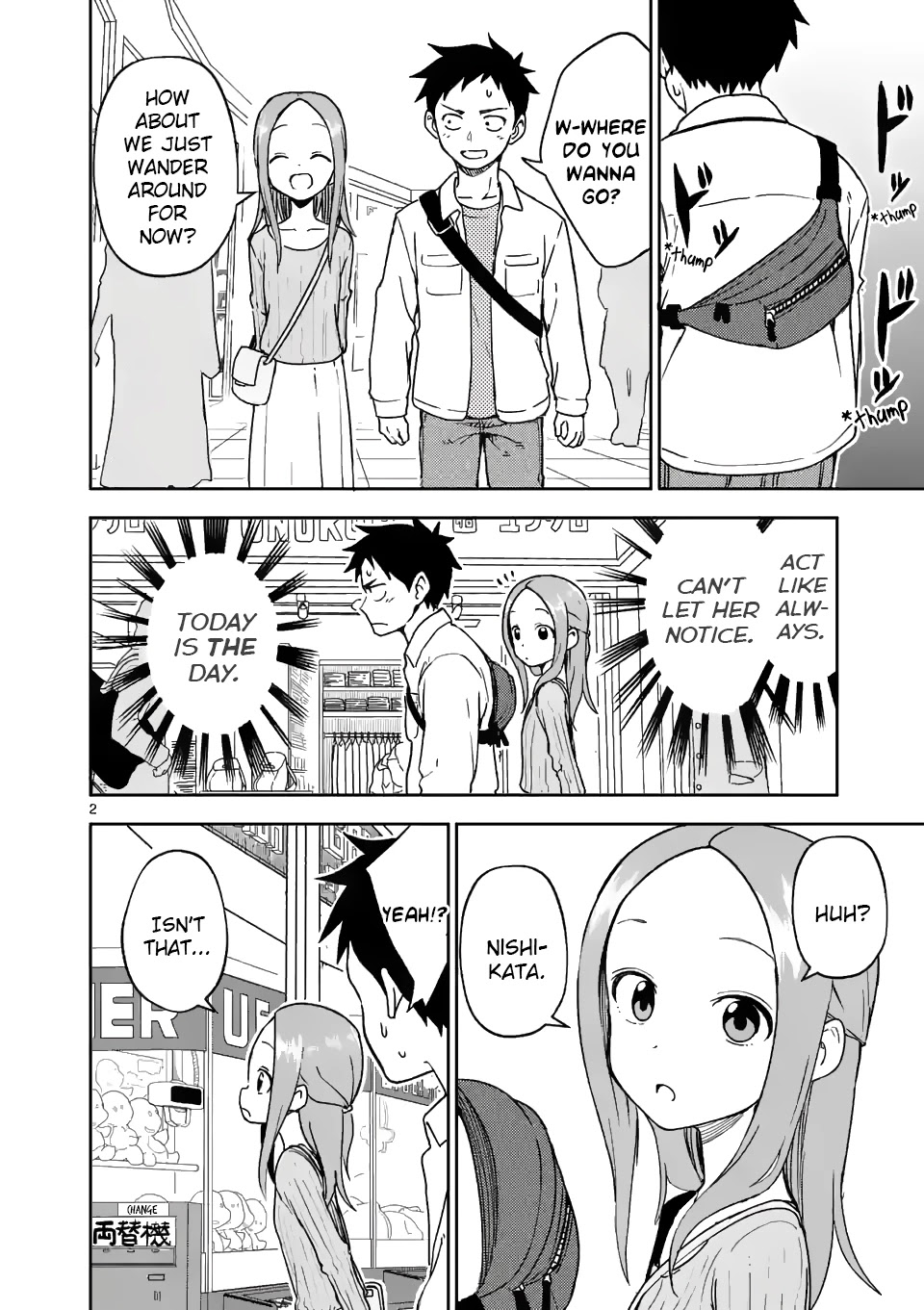 Karakai Jouzu no (Moto) Takagi-san Chapter 199 page 2 - Chapter 199