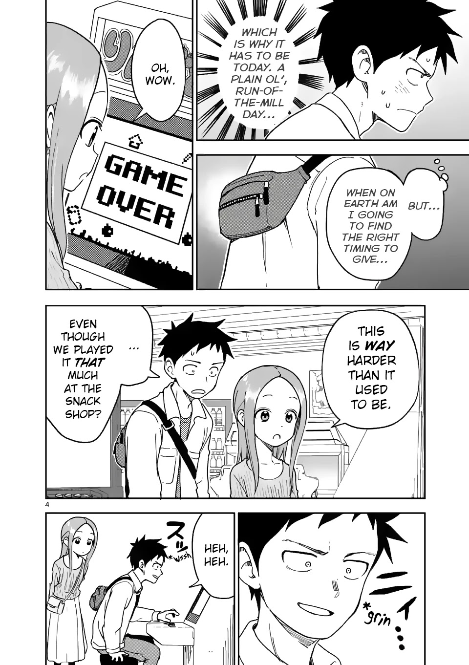 Karakai Jouzu no (Moto) Takagi-san Chapter 199 page 4 - Chapter 199