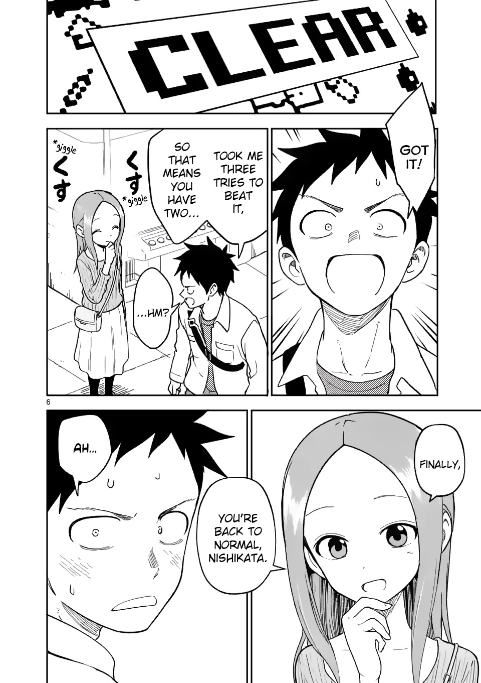 Karakai Jouzu no (Moto) Takagi-san Chapter 199 page 6 - Chapter 199