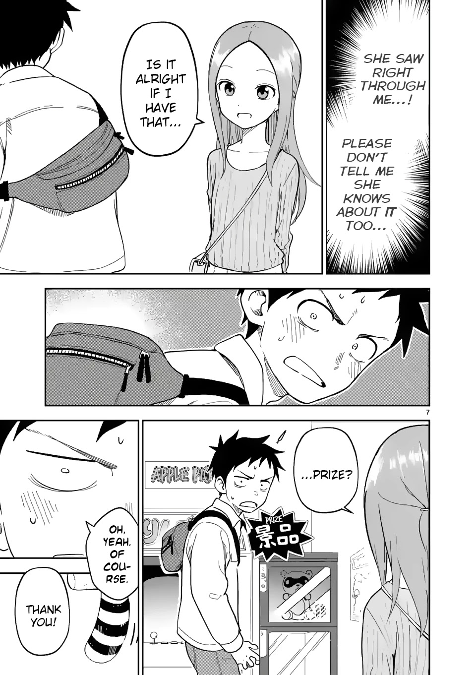 Karakai Jouzu no (Moto) Takagi-san Chapter 199 page 7 - Chapter 199