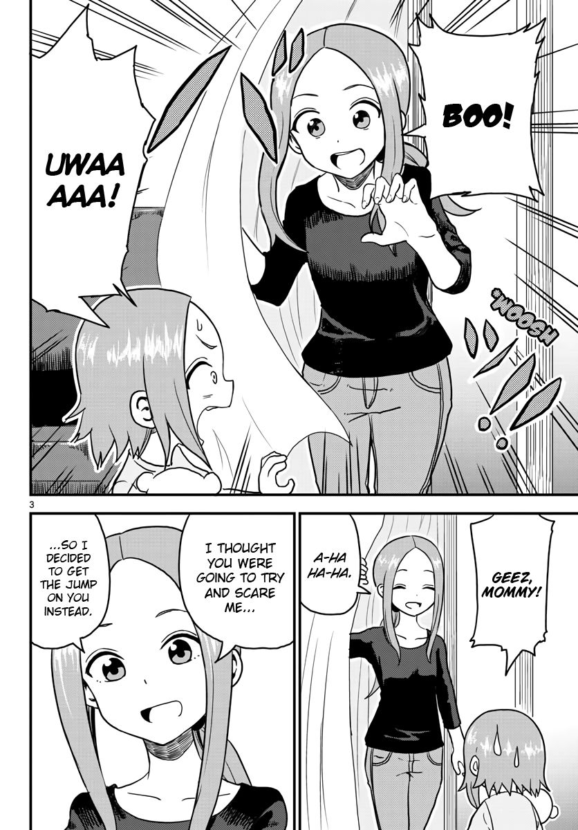 Karakai Jouzu no (Moto) Takagi-san Chapter 20.5 page 3 - Chapter 20.5 : Scary Things