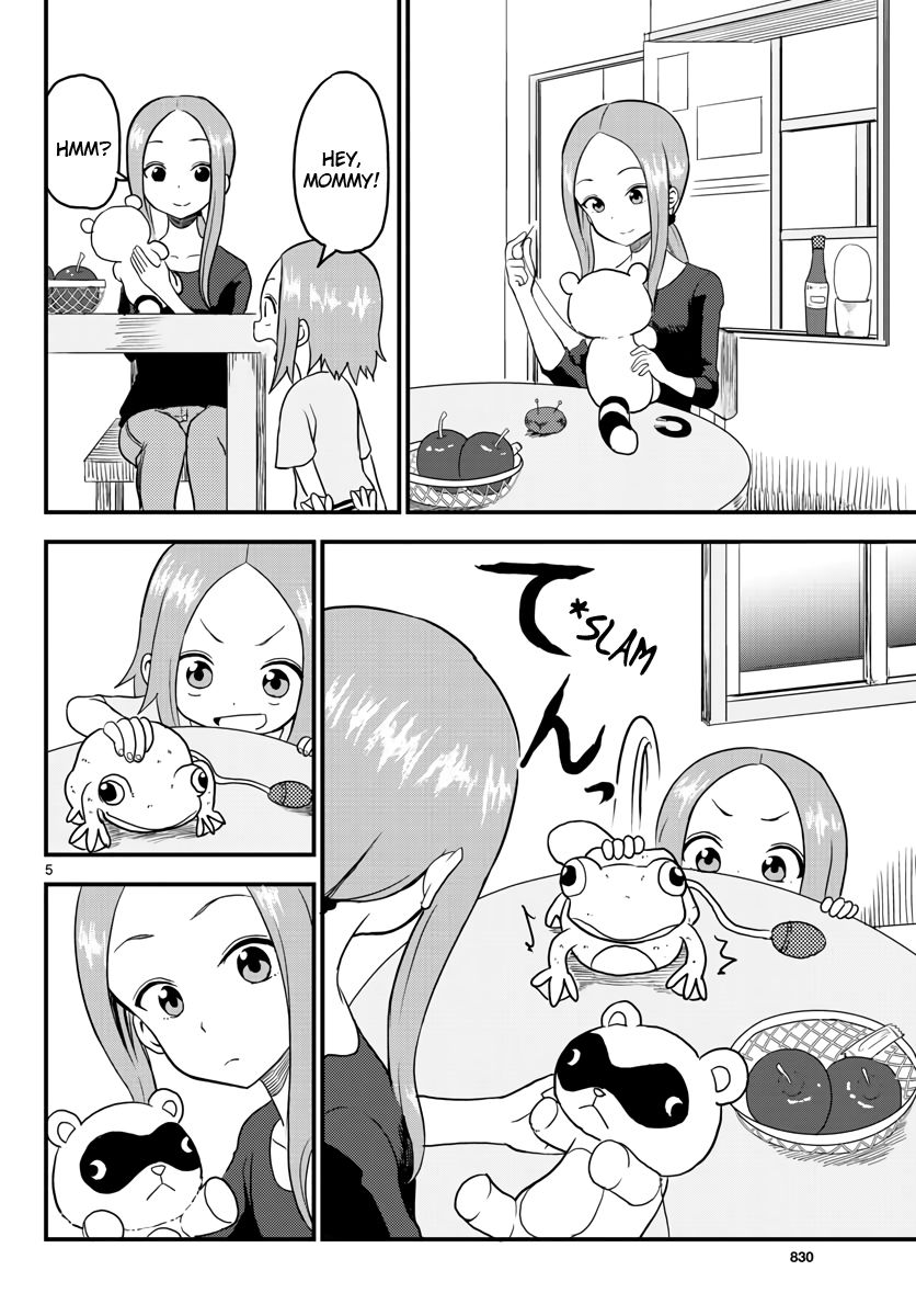 Karakai Jouzu no (Moto) Takagi-san Chapter 20.5 page 5 - Chapter 20.5 : Scary Things