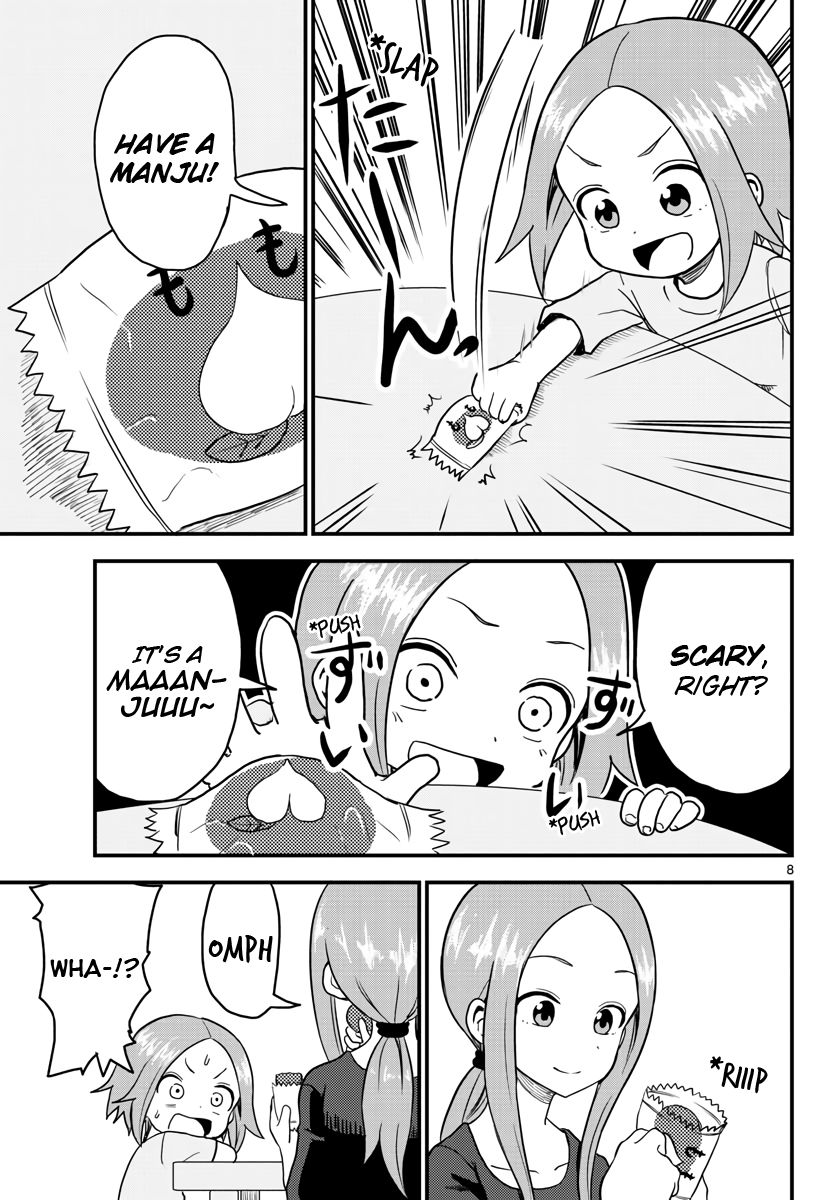 Karakai Jouzu no (Moto) Takagi-san Chapter 20.5 page 8 - Chapter 20.5 : Scary Things