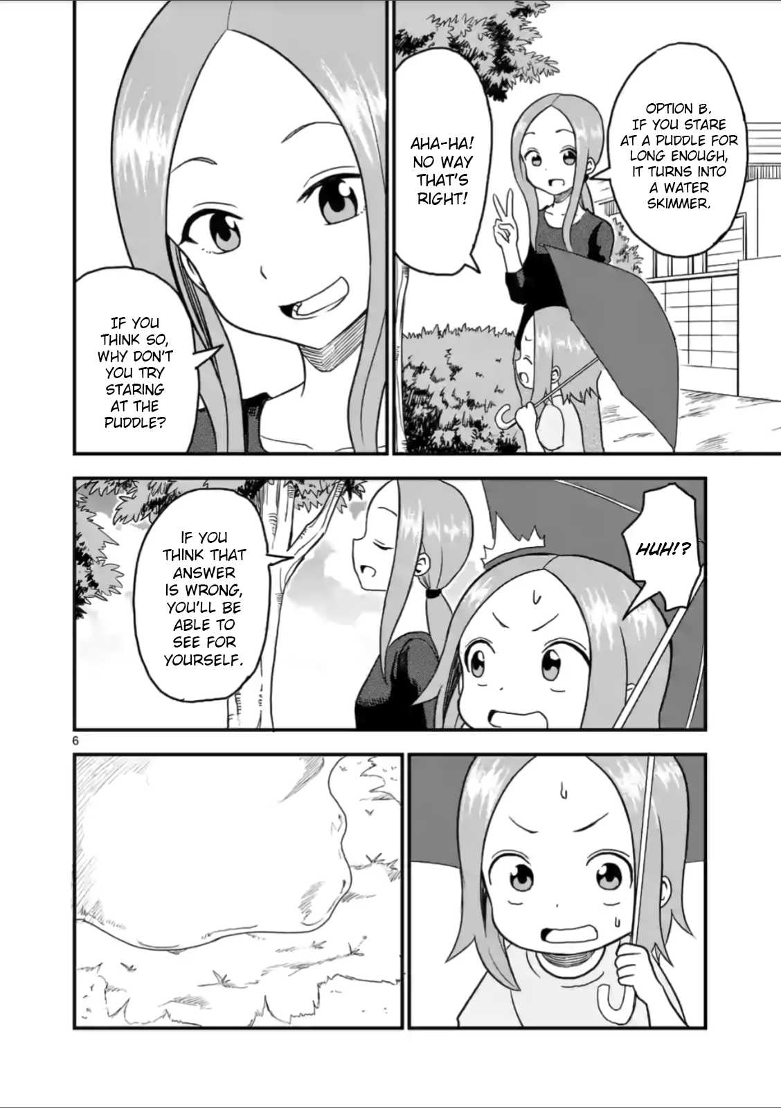 Karakai Jouzu no (Moto) Takagi-san Chapter 20 page 6 - Chapter 20