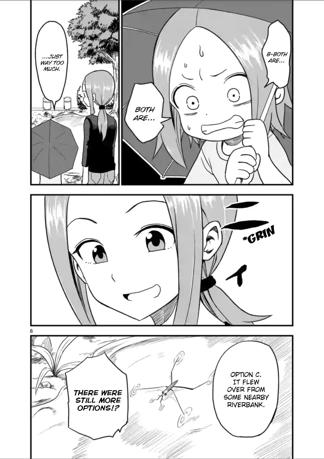 Karakai Jouzu no (Moto) Takagi-san Chapter 20 page 8 - Chapter 20
