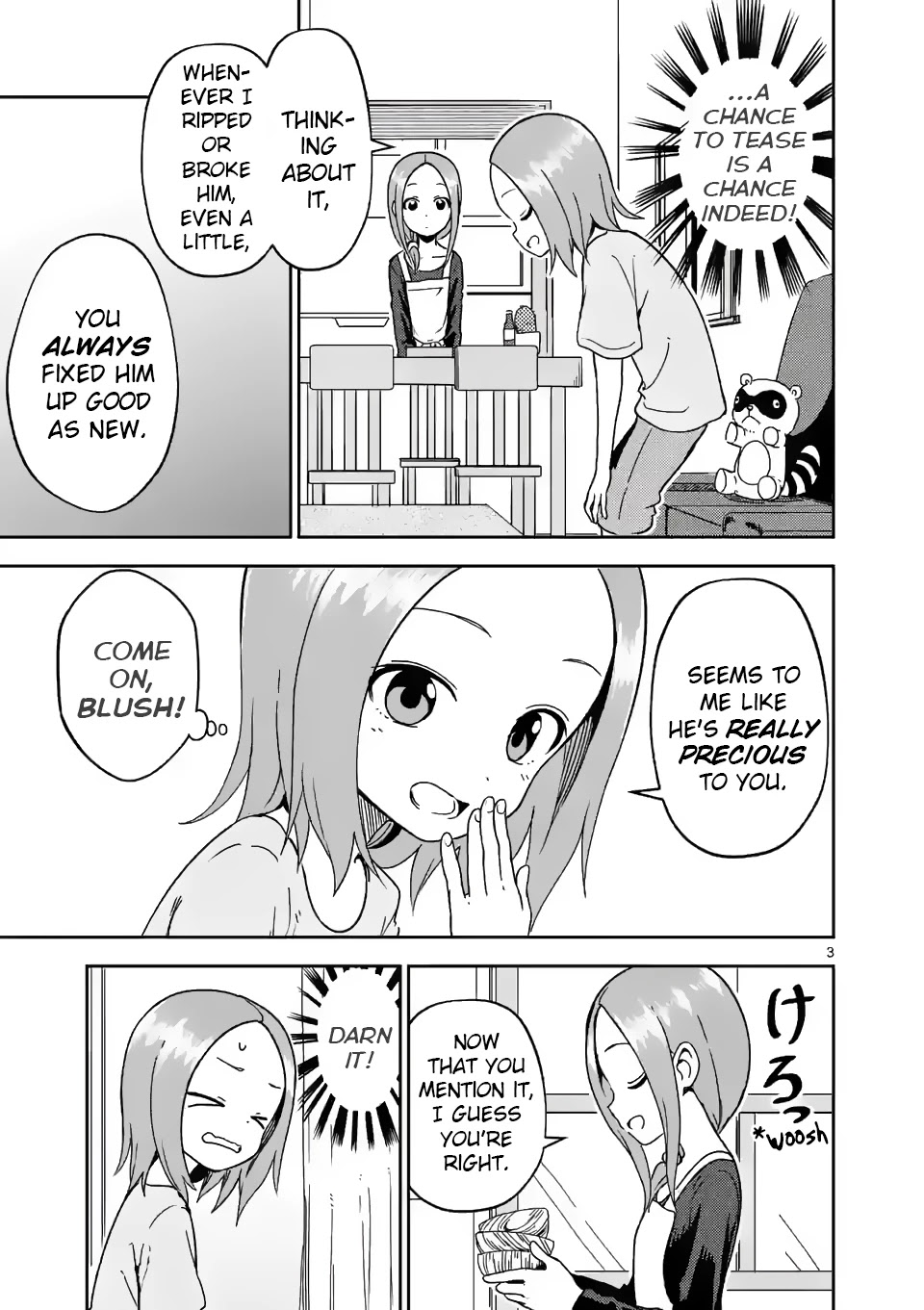 Karakai Jouzu no (Moto) Takagi-san Chapter 200 page 3 - Chapter 200