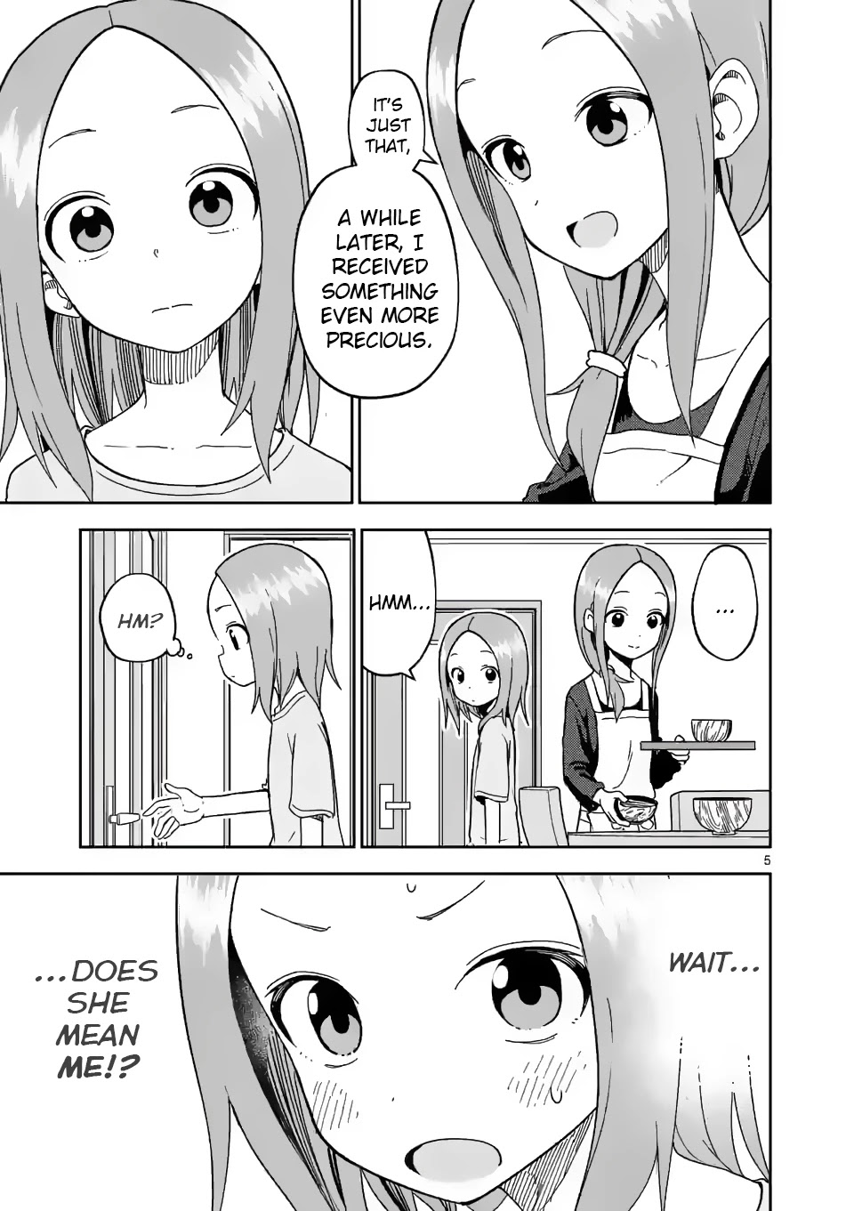 Karakai Jouzu no (Moto) Takagi-san Chapter 200 page 5 - Chapter 200